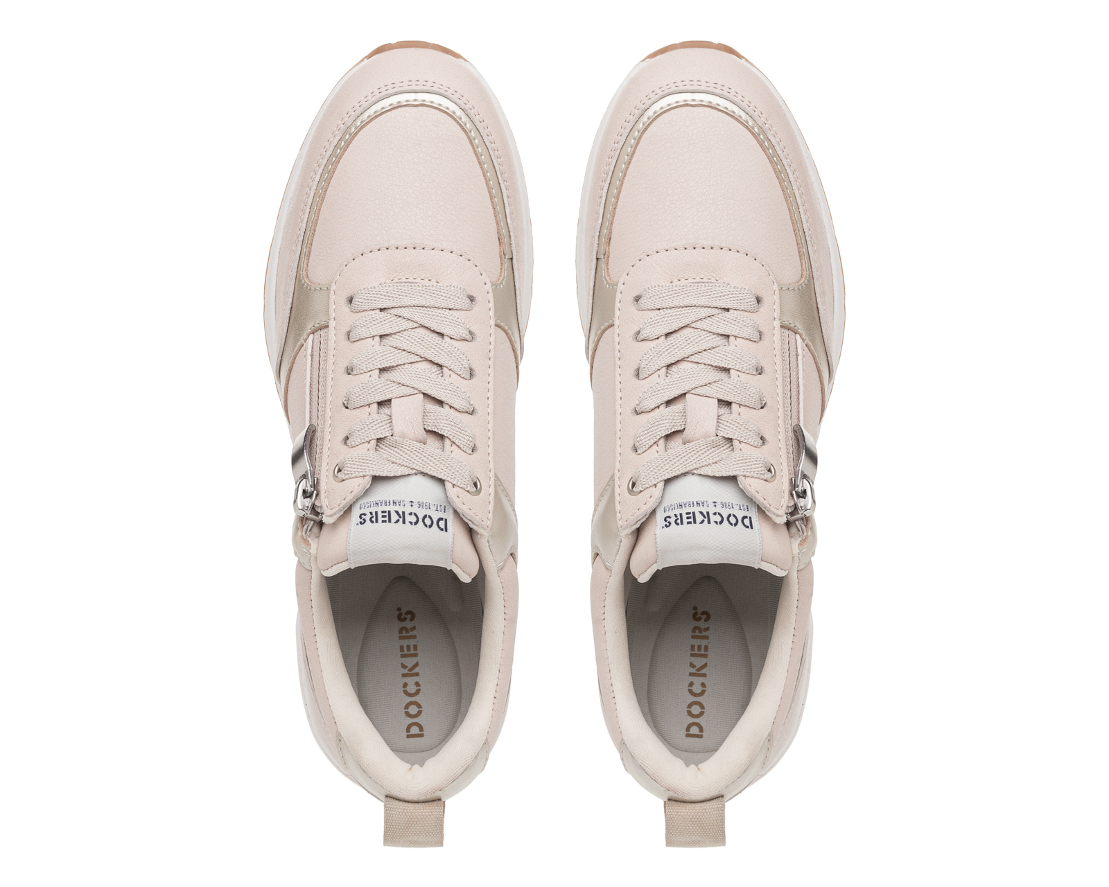 Foto 4 pulgar | Foto 3 | Tenis Casuales Dockers de Piel para Mujer