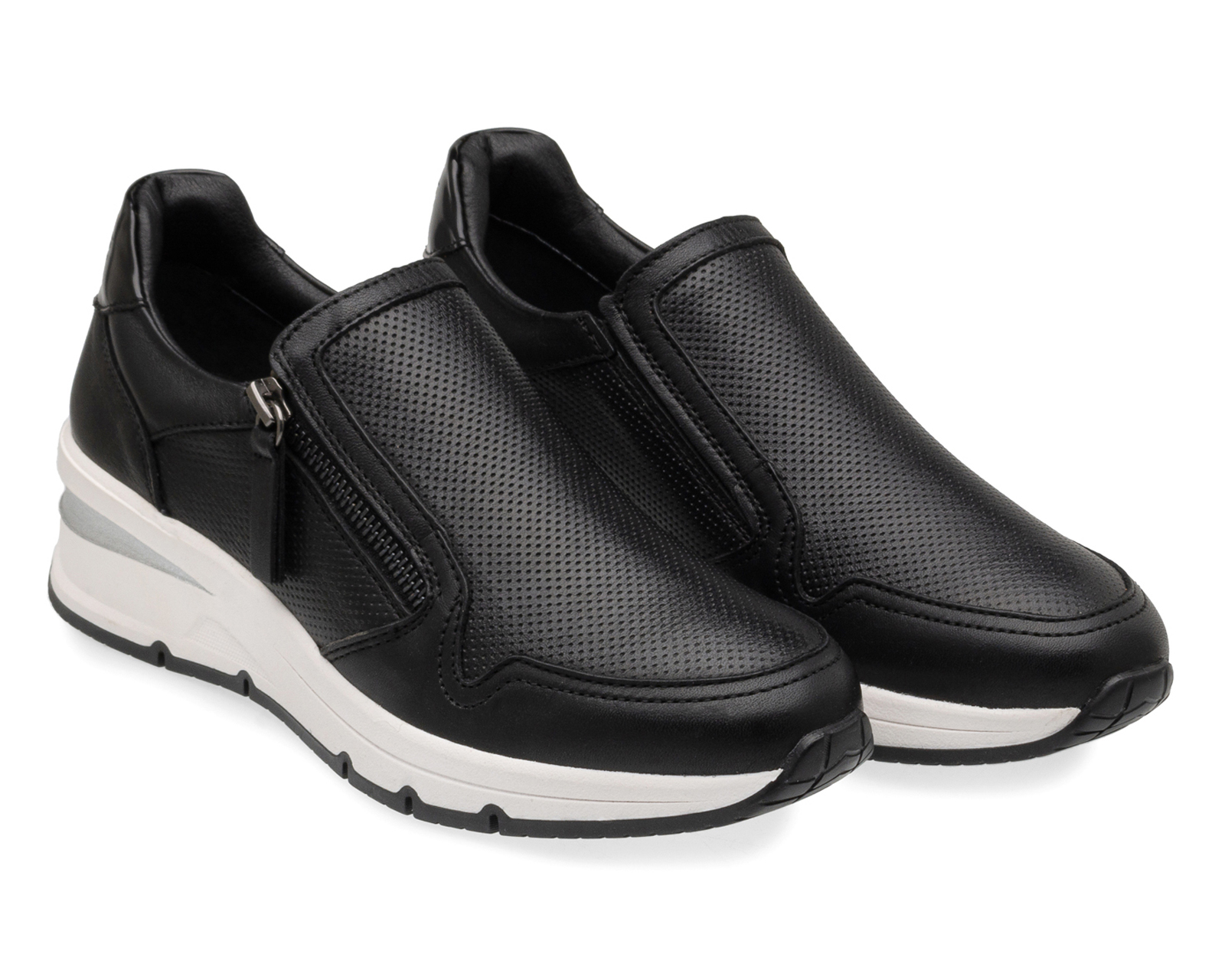 Foto 2 pulgar | Foto 1 | Tenis Casuales Dockers de Piel para Mujer