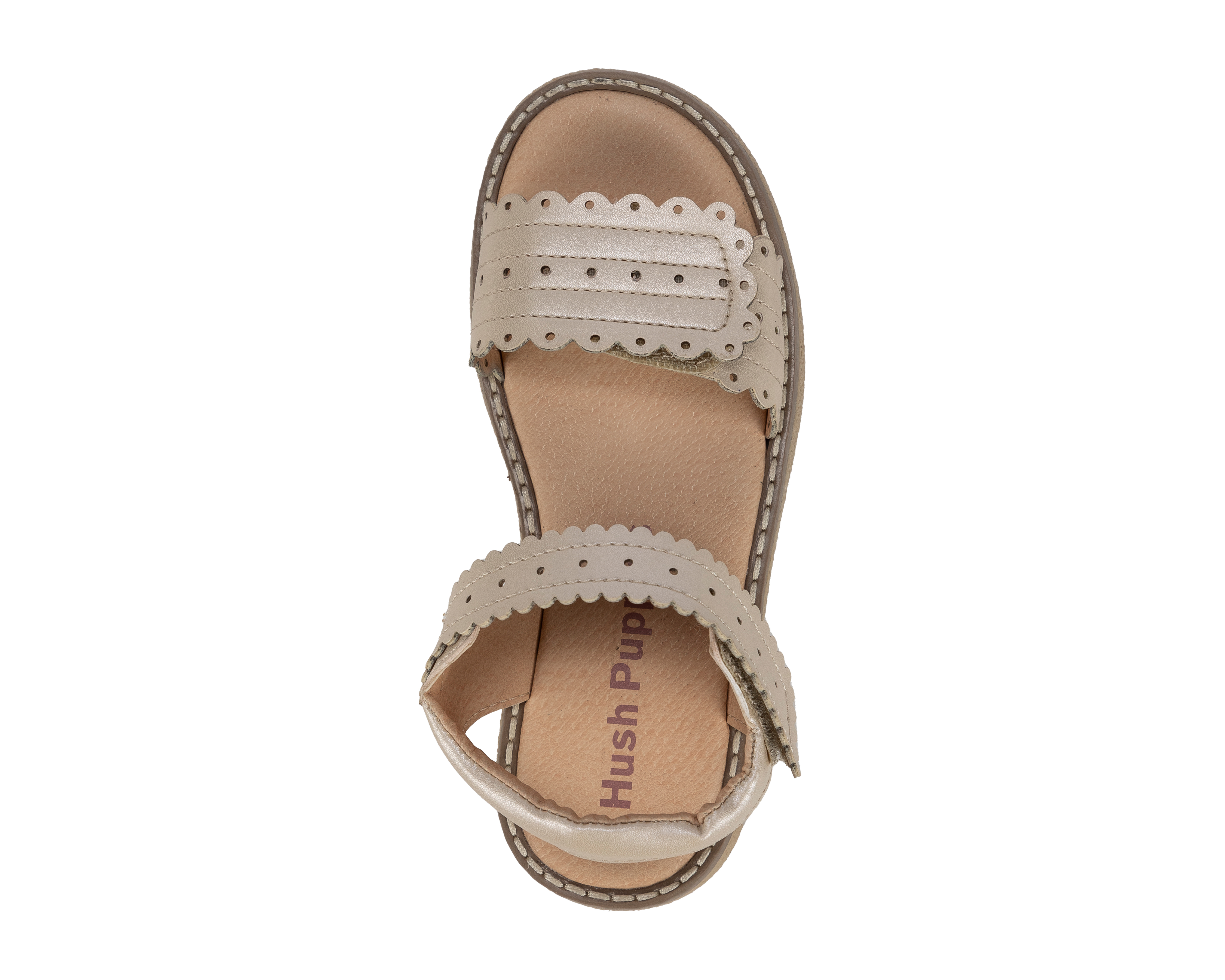 Foto 6 pulgar | Foto 5 | Sandalias Hush Puppies de Piel para Niña