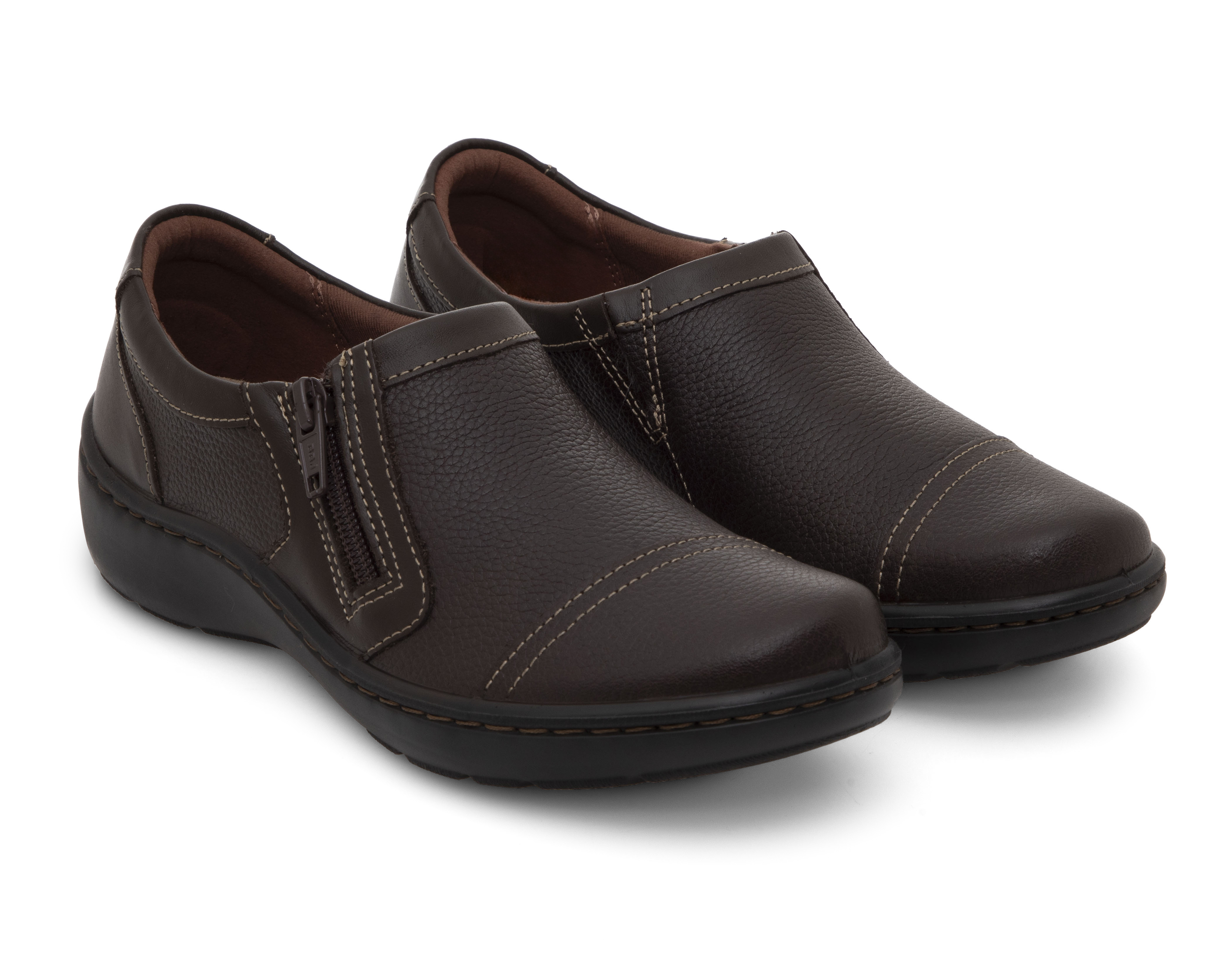 Foto 2 pulgar | Foto 1 | Zapatos Confort Clarks de Piel para Mujer