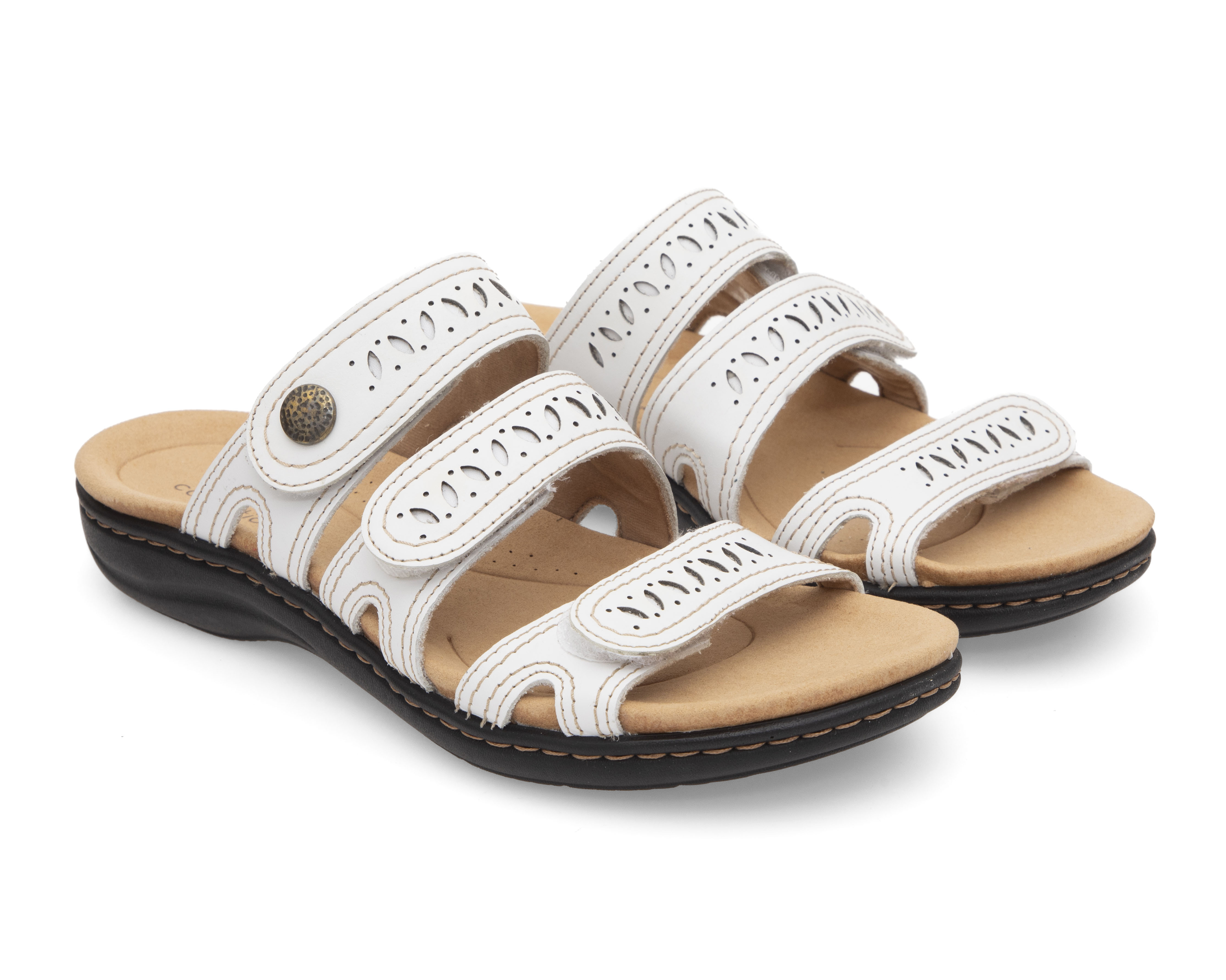 Sandalias Confort Clarks de Piel para Mujer