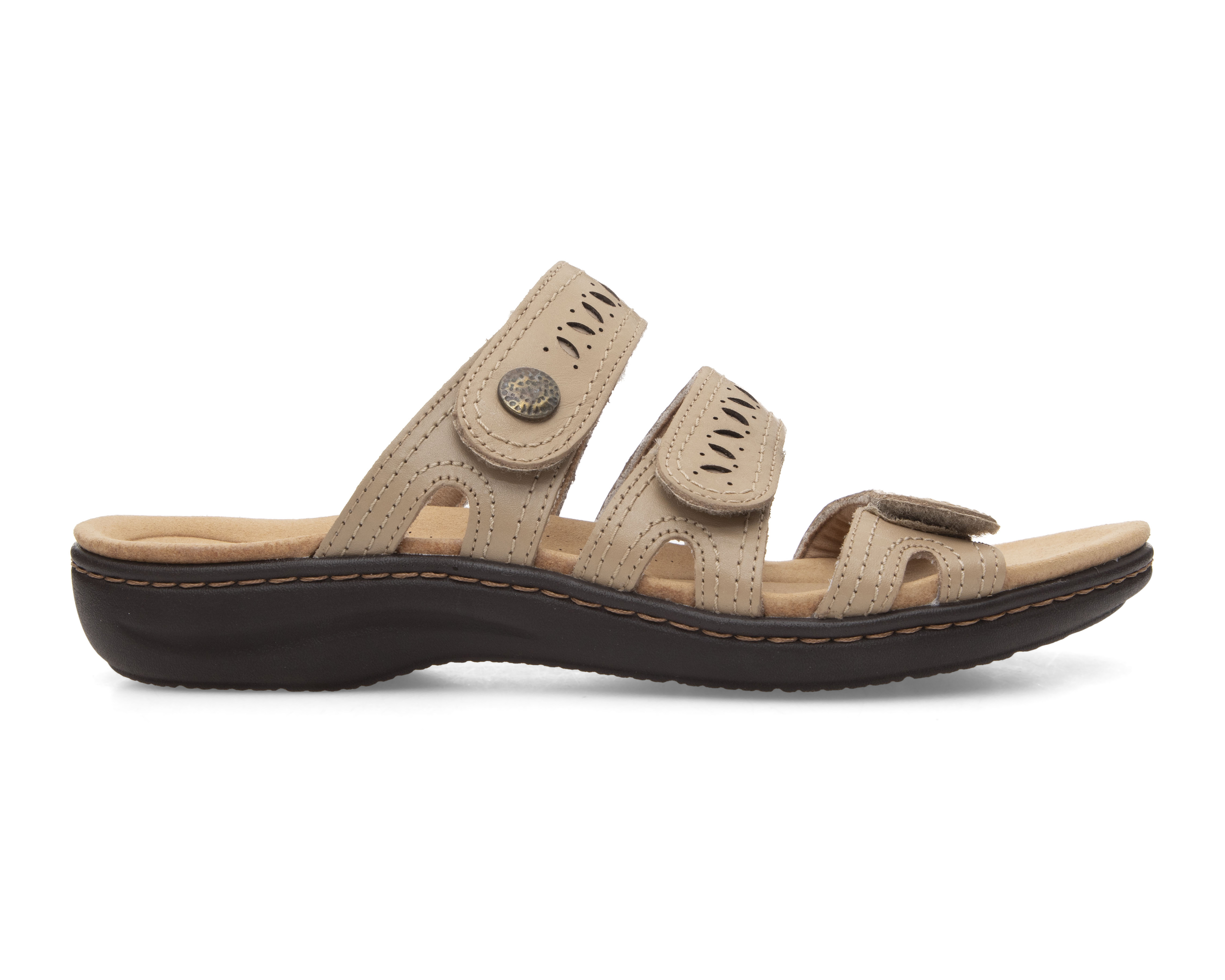 Foto 3 pulgar | Foto 2 | Sandalias Confort Clarks de Piel para Mujer