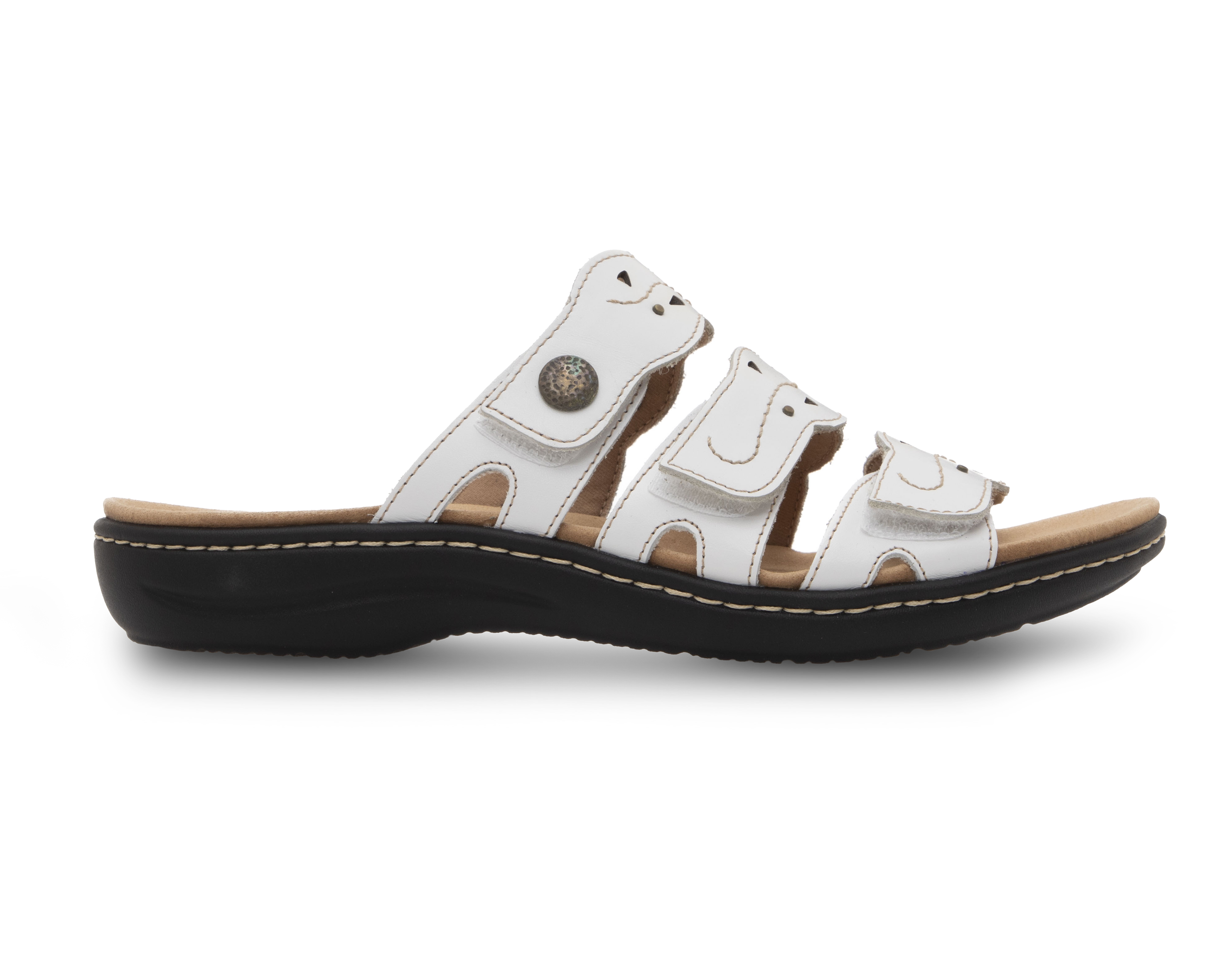 Foto 3 pulgar | Foto 2 | Sandalias Confort Clarks de Piel para Mujer