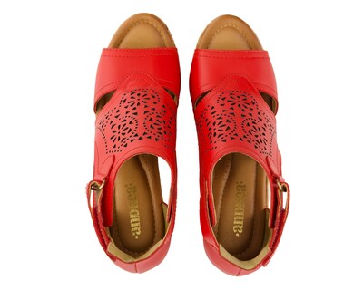 Foto 3 | Foto 3 | Sandalias de Tacón Andrea de Piel para Mujer