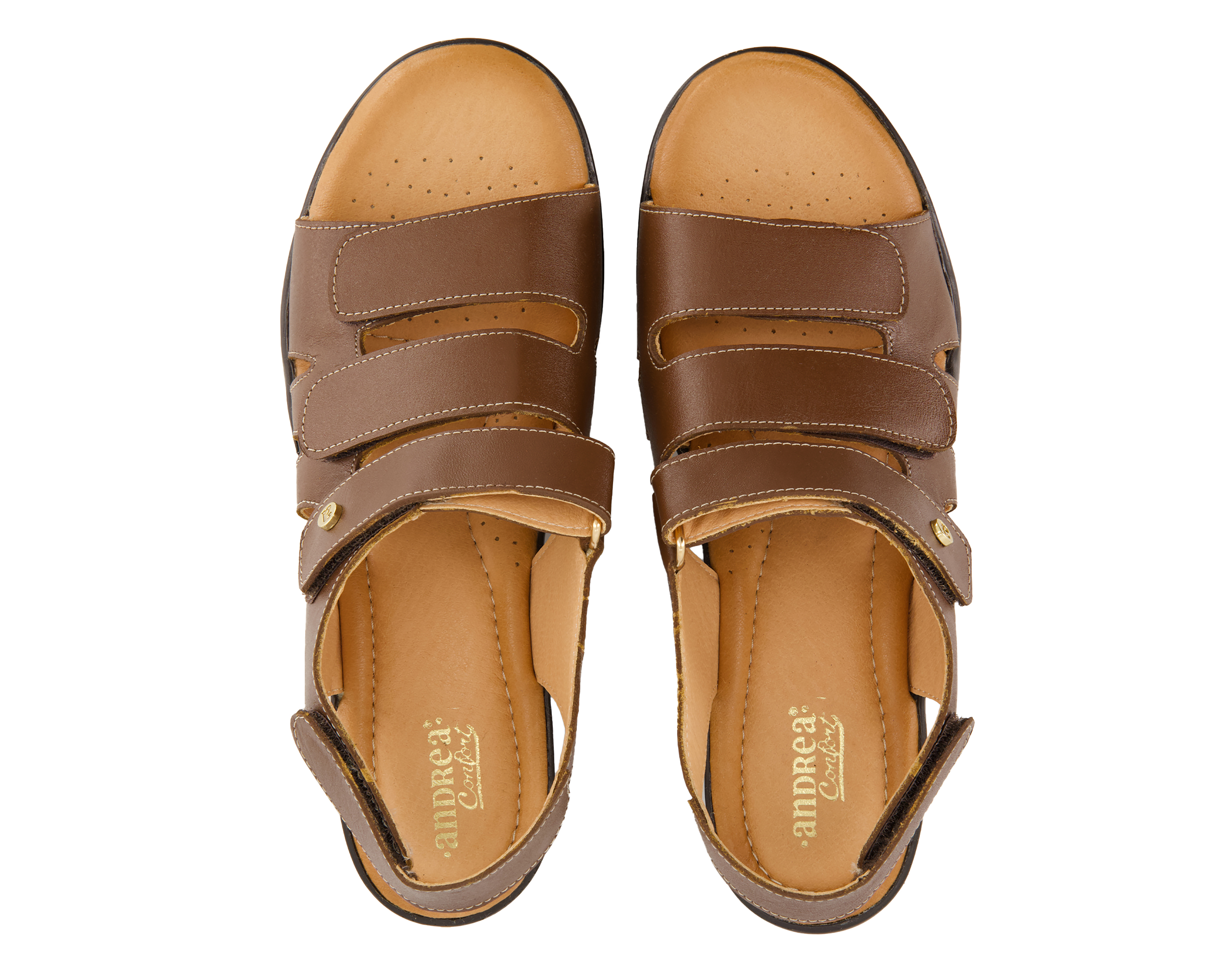 Foto 4 pulgar | Foto 3 | Sandalias Confort Andrea de Piel para Mujer