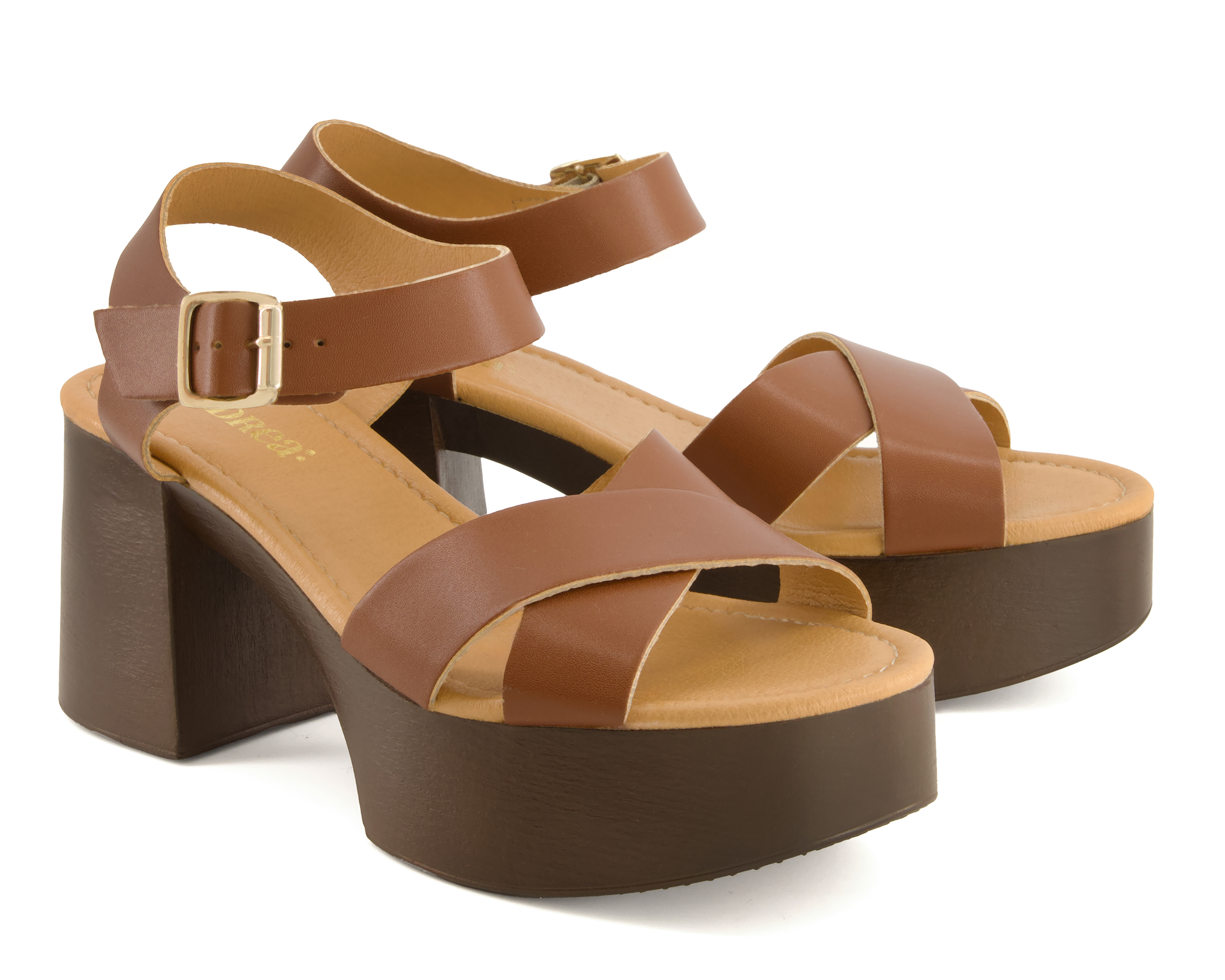 Foto 2 pulgar | Foto 1 | Sandalias de Tacón Andrea para Mujer