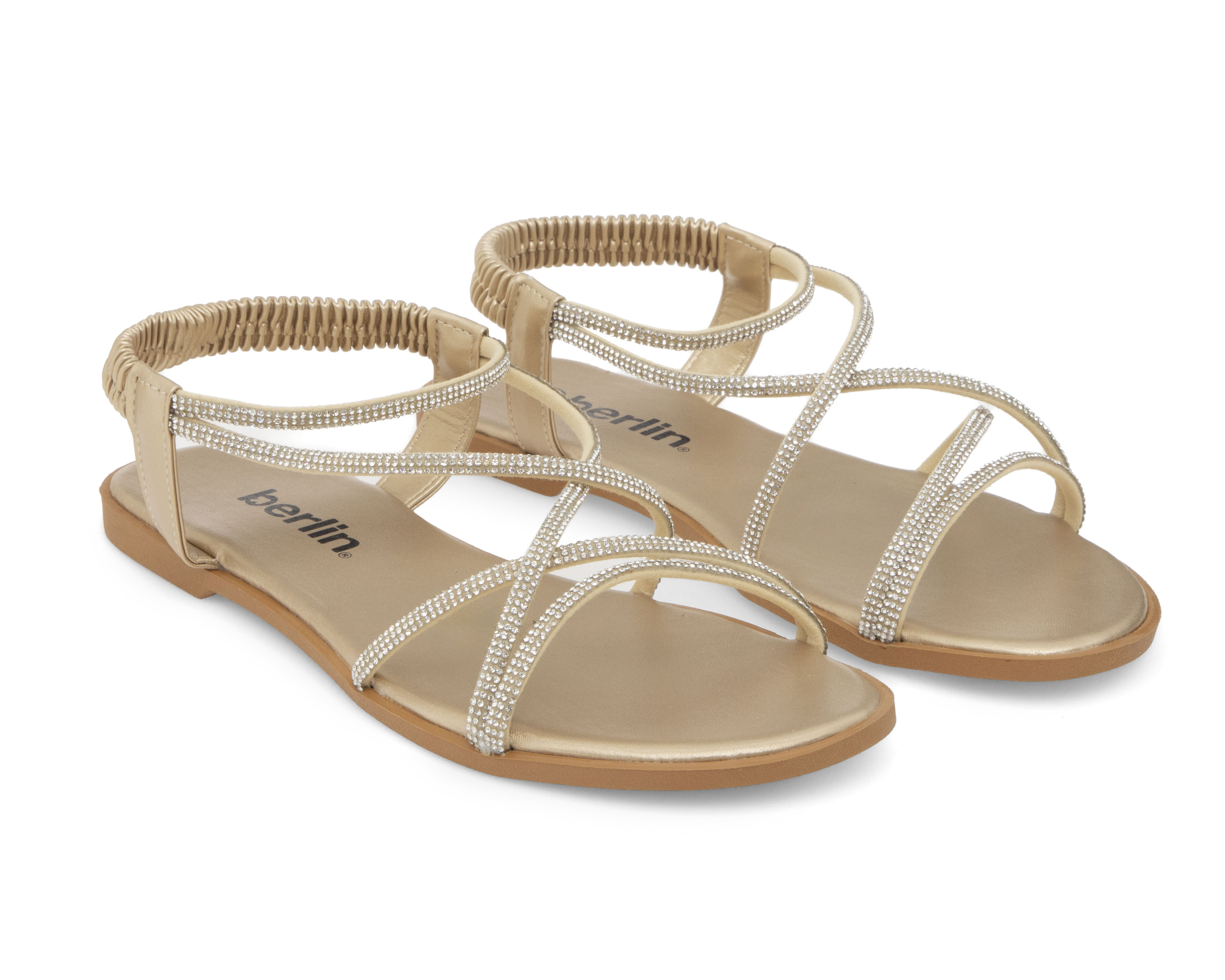 Foto 2 pulgar | Foto 1 | Sandalias Casuales Berlin para Mujer