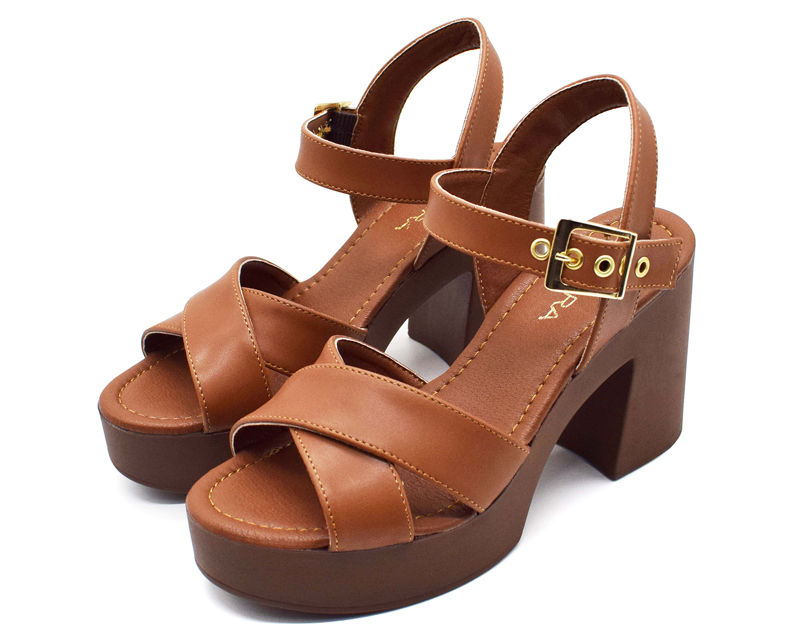 Foto 2 pulgar | Foto 1 | Sandalias de Tacón Sahara para Mujer