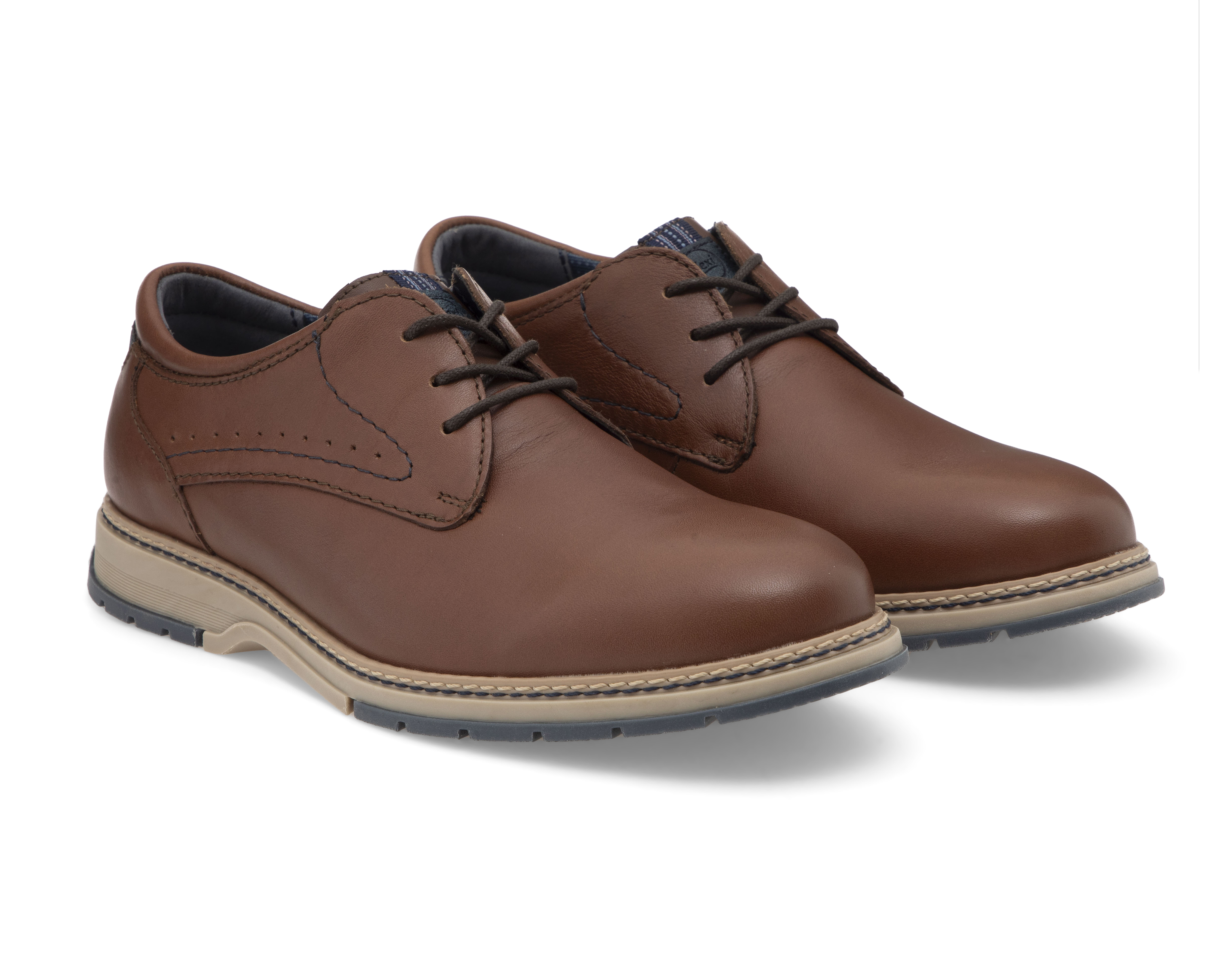 Zapatos Casuales Flexi de Piel para Hombre