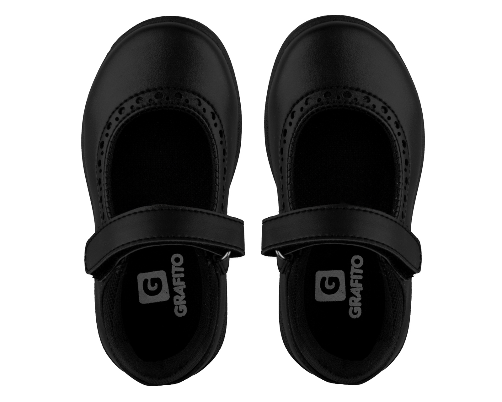 Foto 4 pulgar | Foto 3 | Zapatos Escolares Grafito para Niña