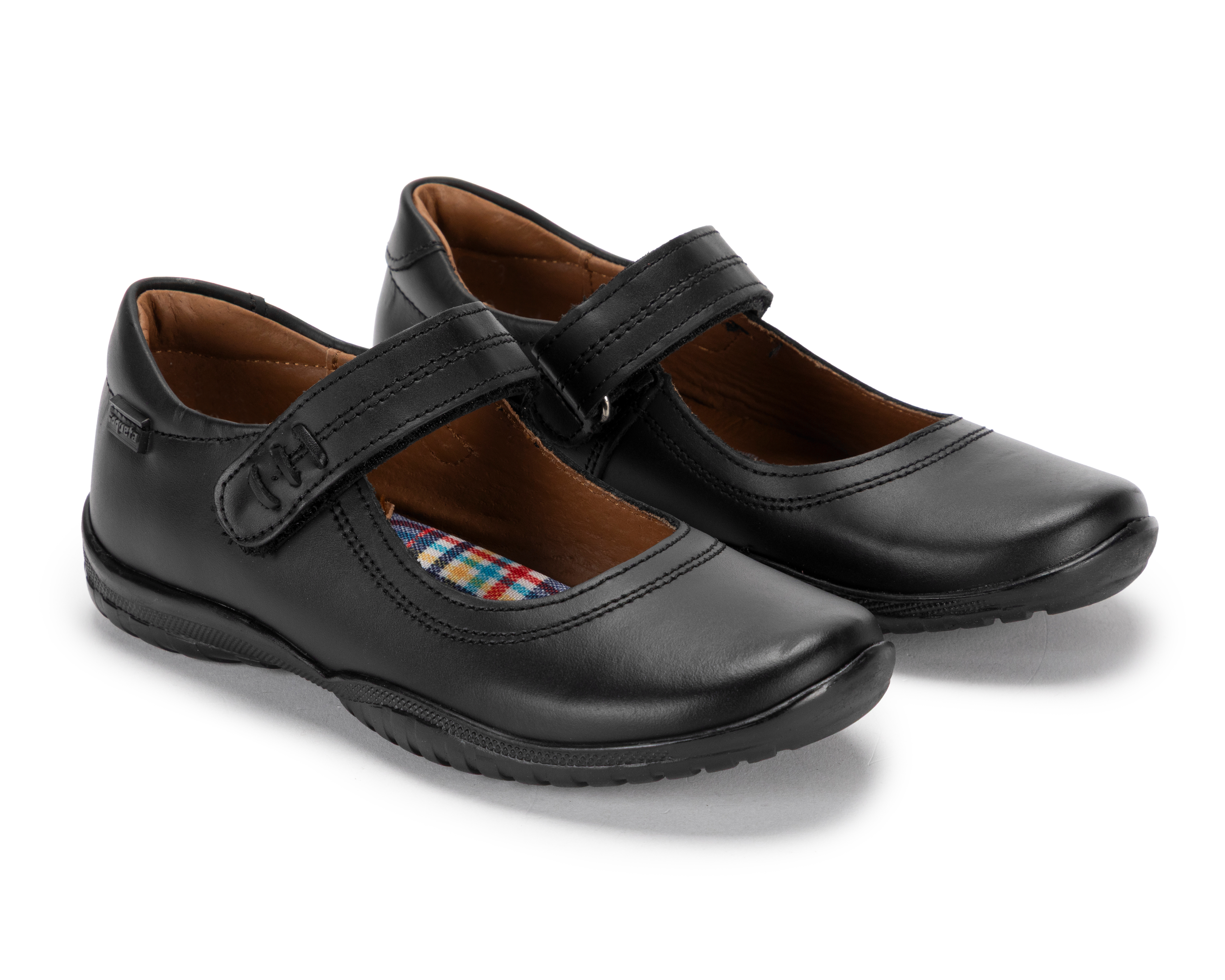 Zapatos Escolares Coqueta de Piel para Niña