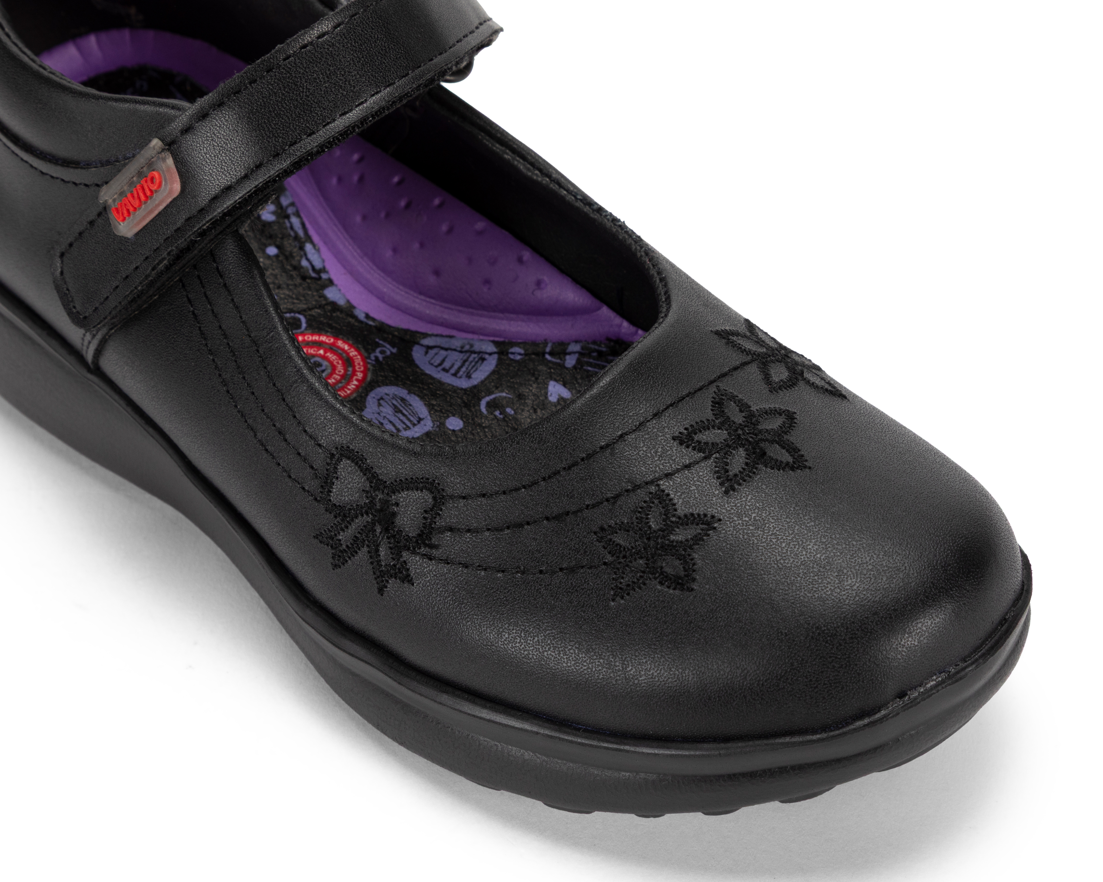Foto 7 pulgar | Foto 6 | Zapatos Escolares Vavito de Piel para Niña