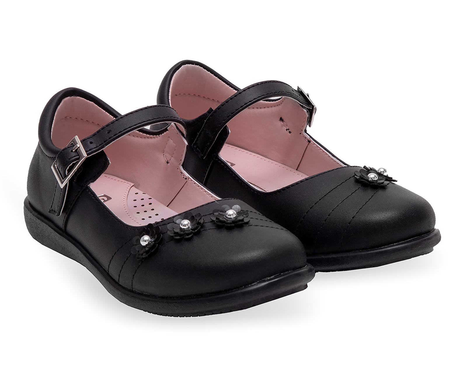 Zapatos Escolares Grafito para Niña