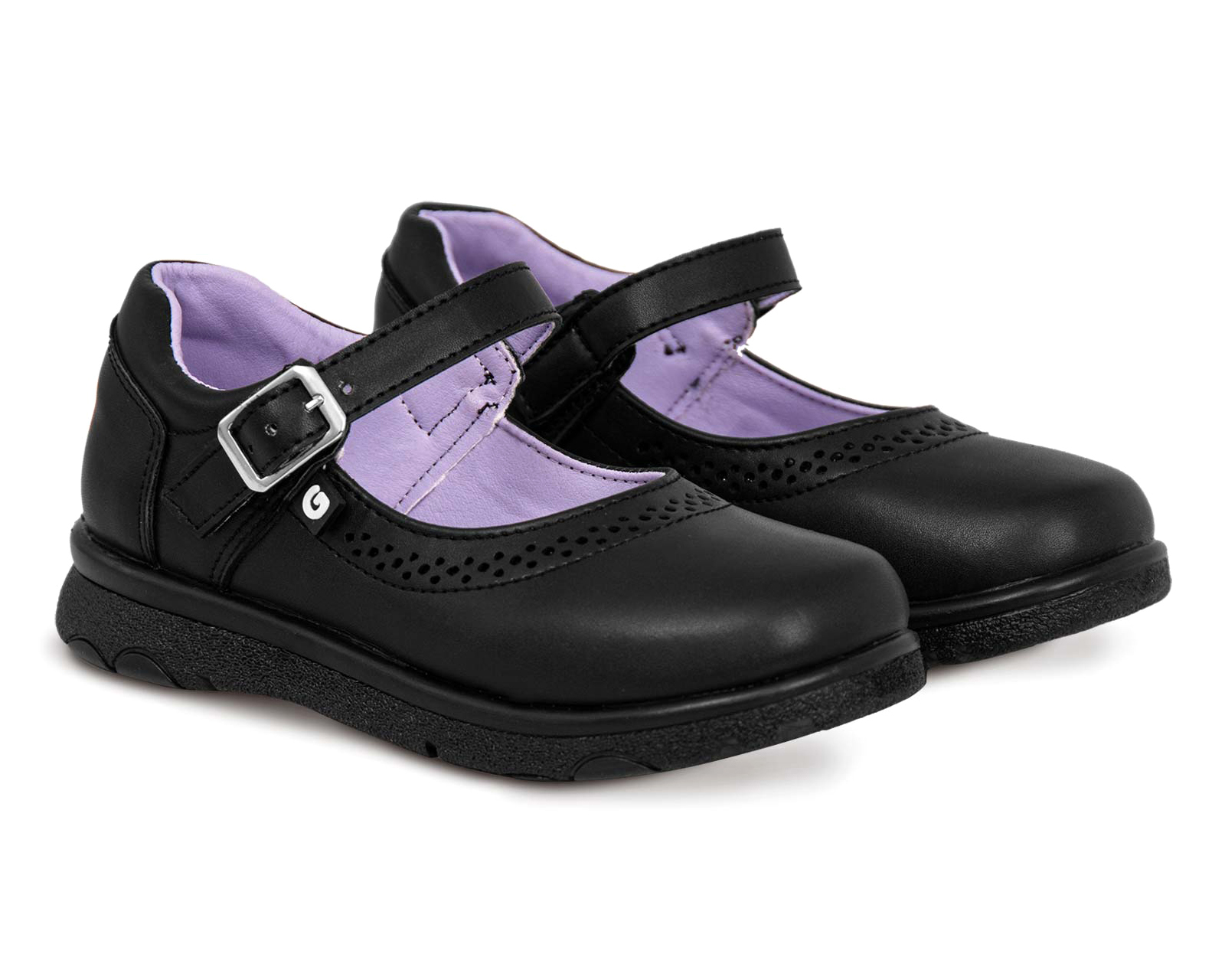 Zapatos Escolares Grafito para Niña