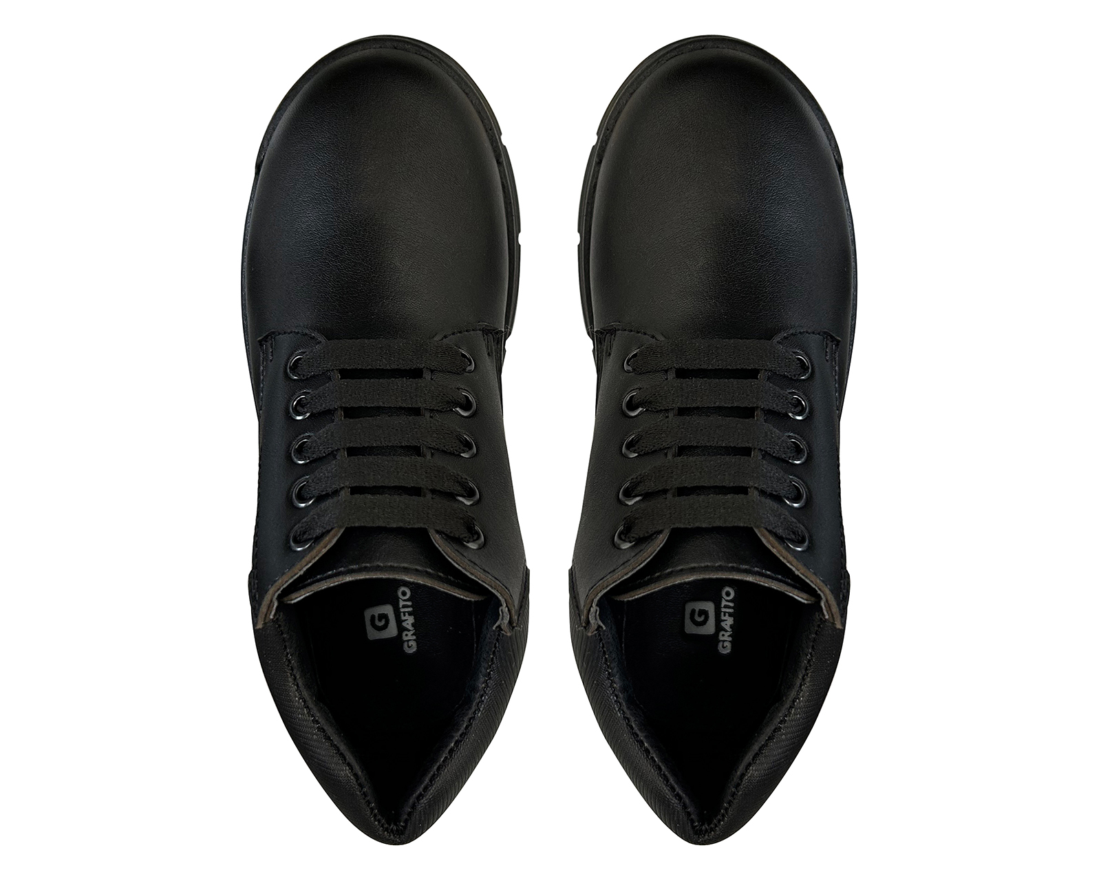 Foto 4 pulgar | Foto 3 | Zapatos Escolares Grafito para Niño