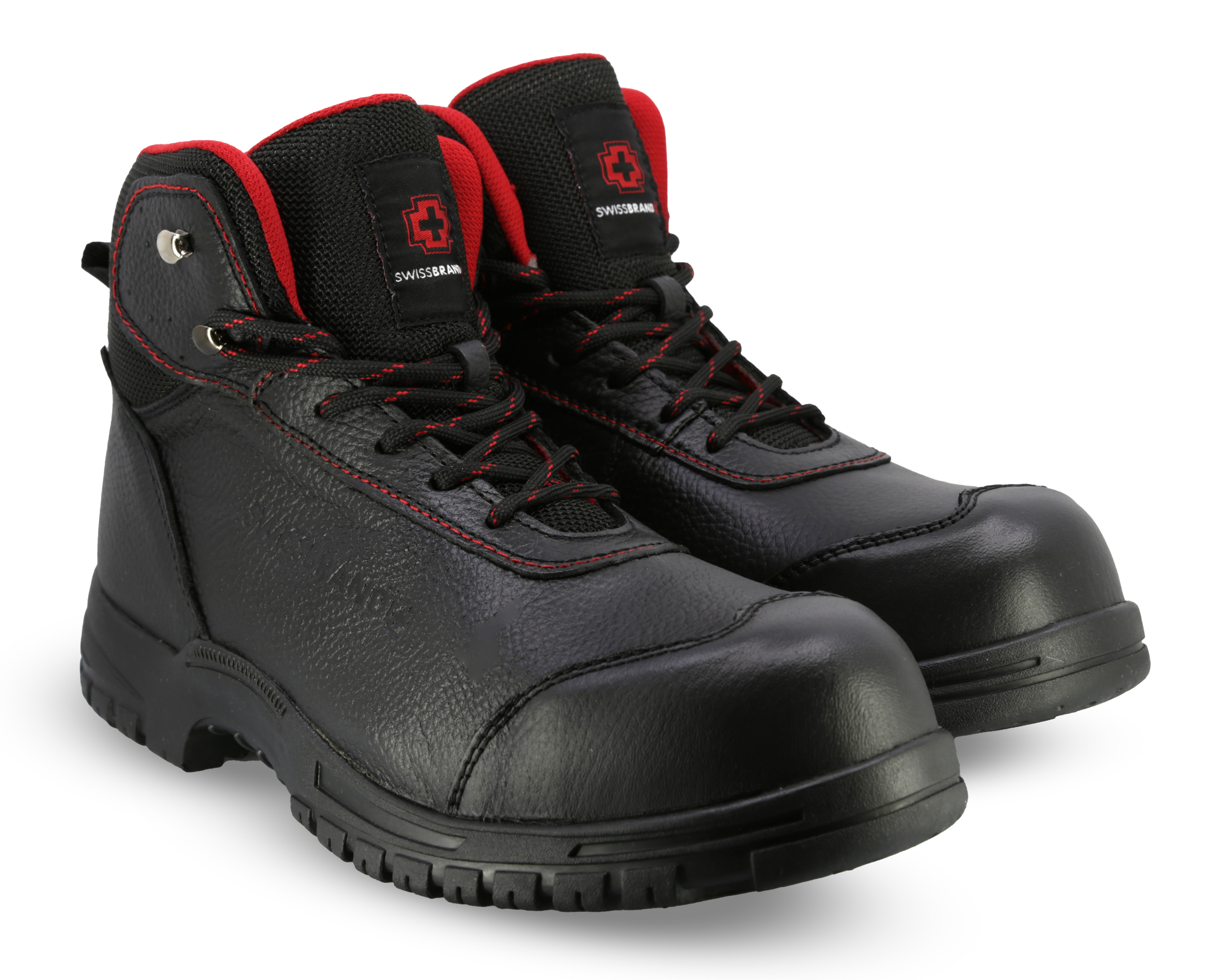 Foto 2 pulgar | Foto 1 | Botas de Trabajo Swissbrand de Piel para Hombre