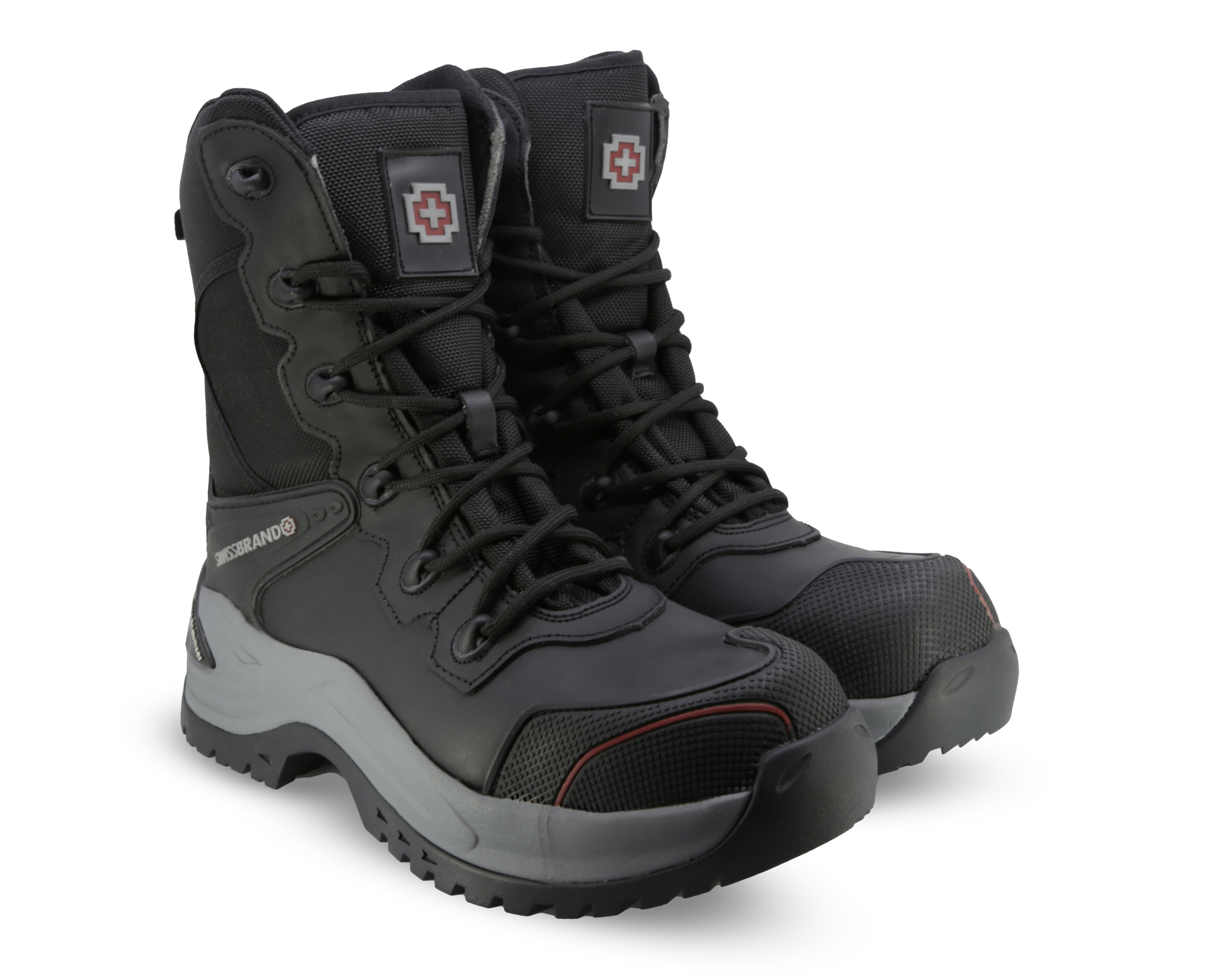 Foto 1 | Foto 1 | Botas de Trabajo Swissbrand de Piel para Hombre Certificada