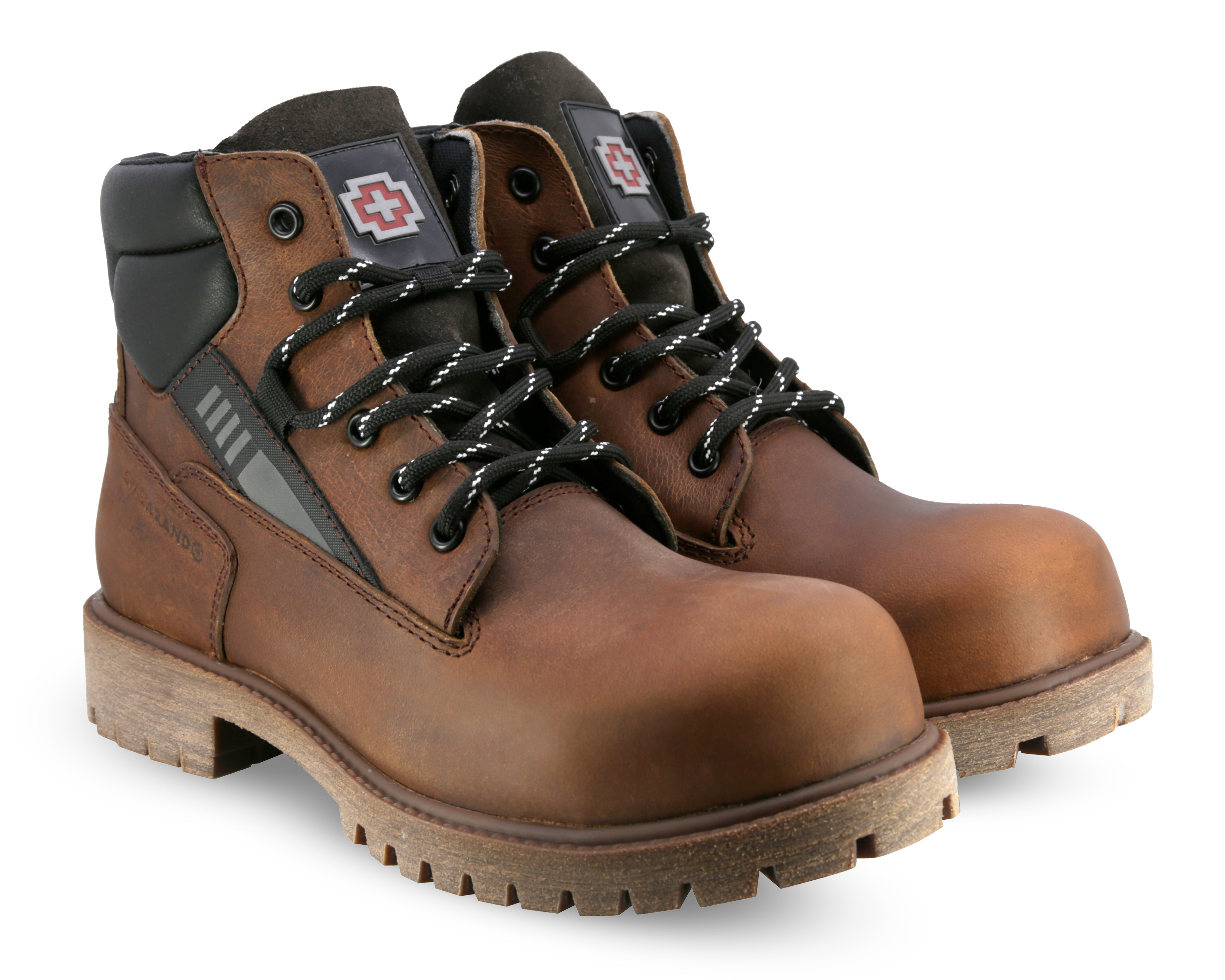 Foto 2 pulgar | Foto 1 | Botas de Trabajo Swissbrand de Piel para Hombre