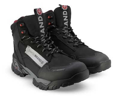 Foto 1 | Foto 1 | Botas Outdoor Swissbrand Alpes 407 de Piel para Hombre