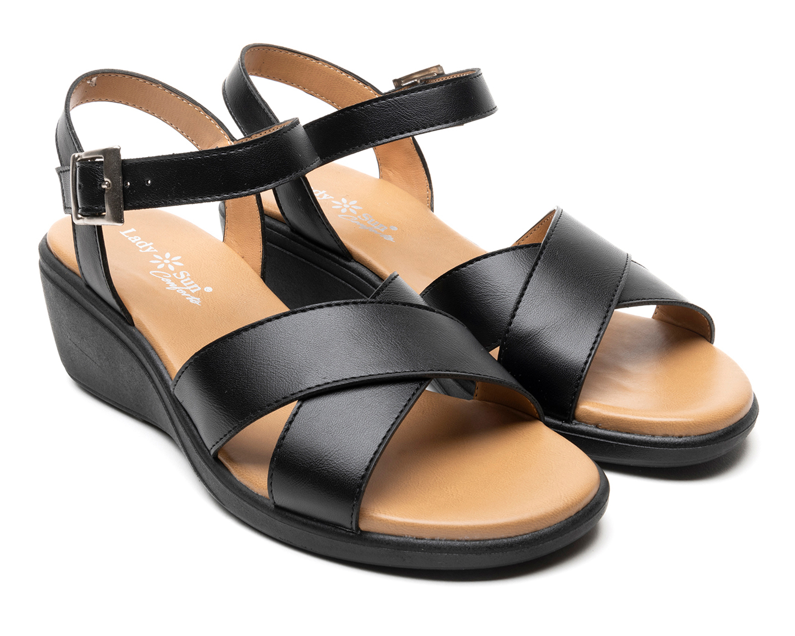 Foto 2 pulgar | Foto 1 | Sandalias Confort Lady Sun Conforto para Mujer