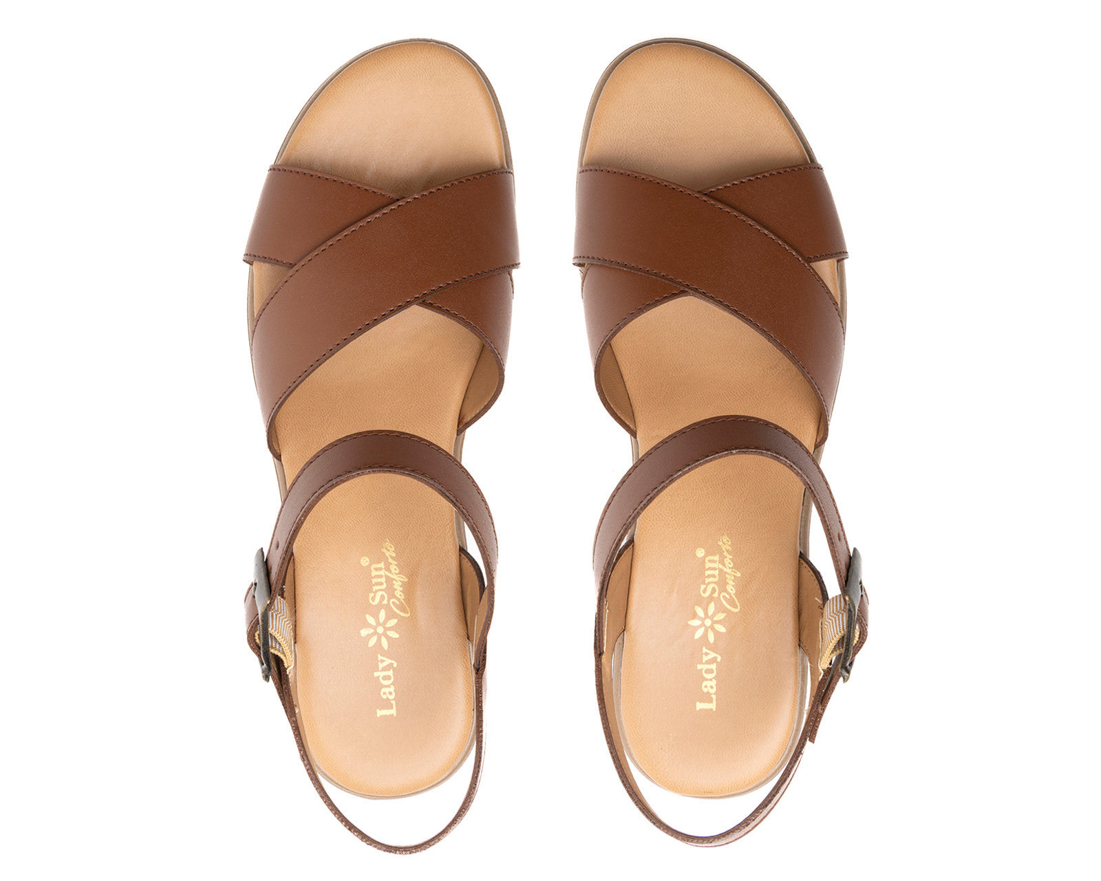 Foto 4 pulgar | Foto 3 | Sandalias Confort Lady Sun Conforto para Mujer