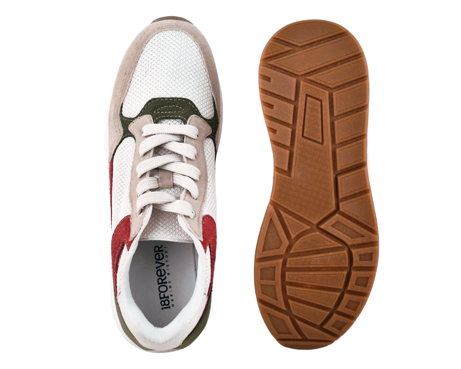 Foto 4 pulgar | Foto 3 | Tenis Casuales 18 Forever para Mujer