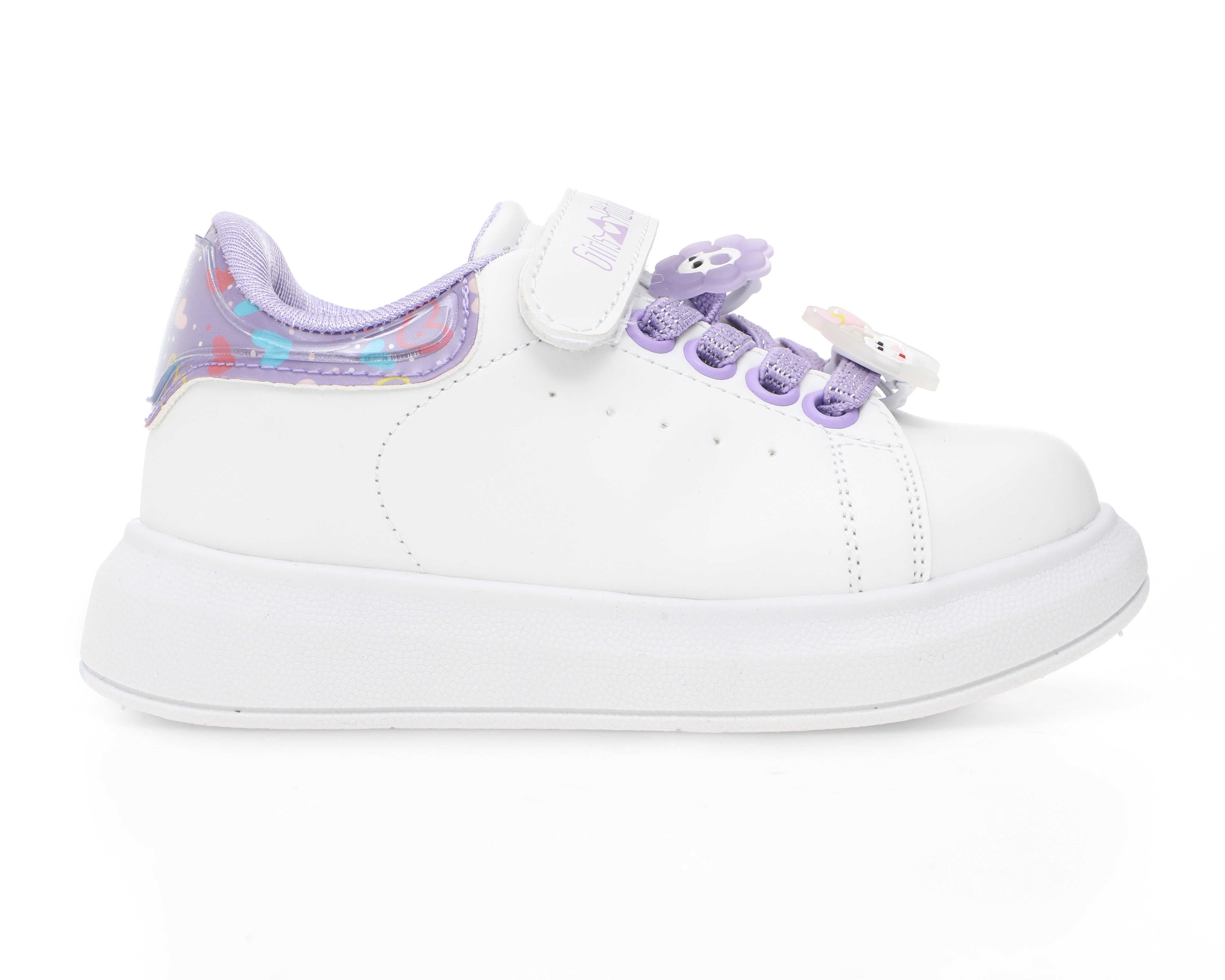 Foto 3 pulgar | Foto 2 | Tenis Girls Attitude para Niña