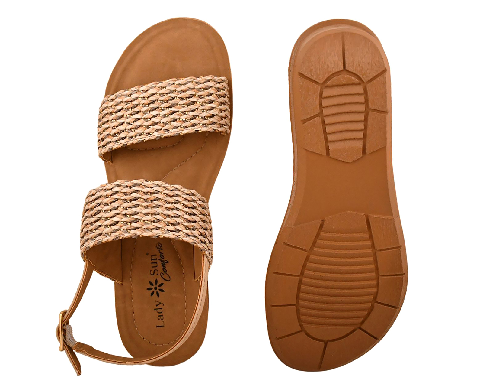 Foto 3 pulgar | Foto 2 | Sandalias Confort Lady Sun Conforto para Mujer