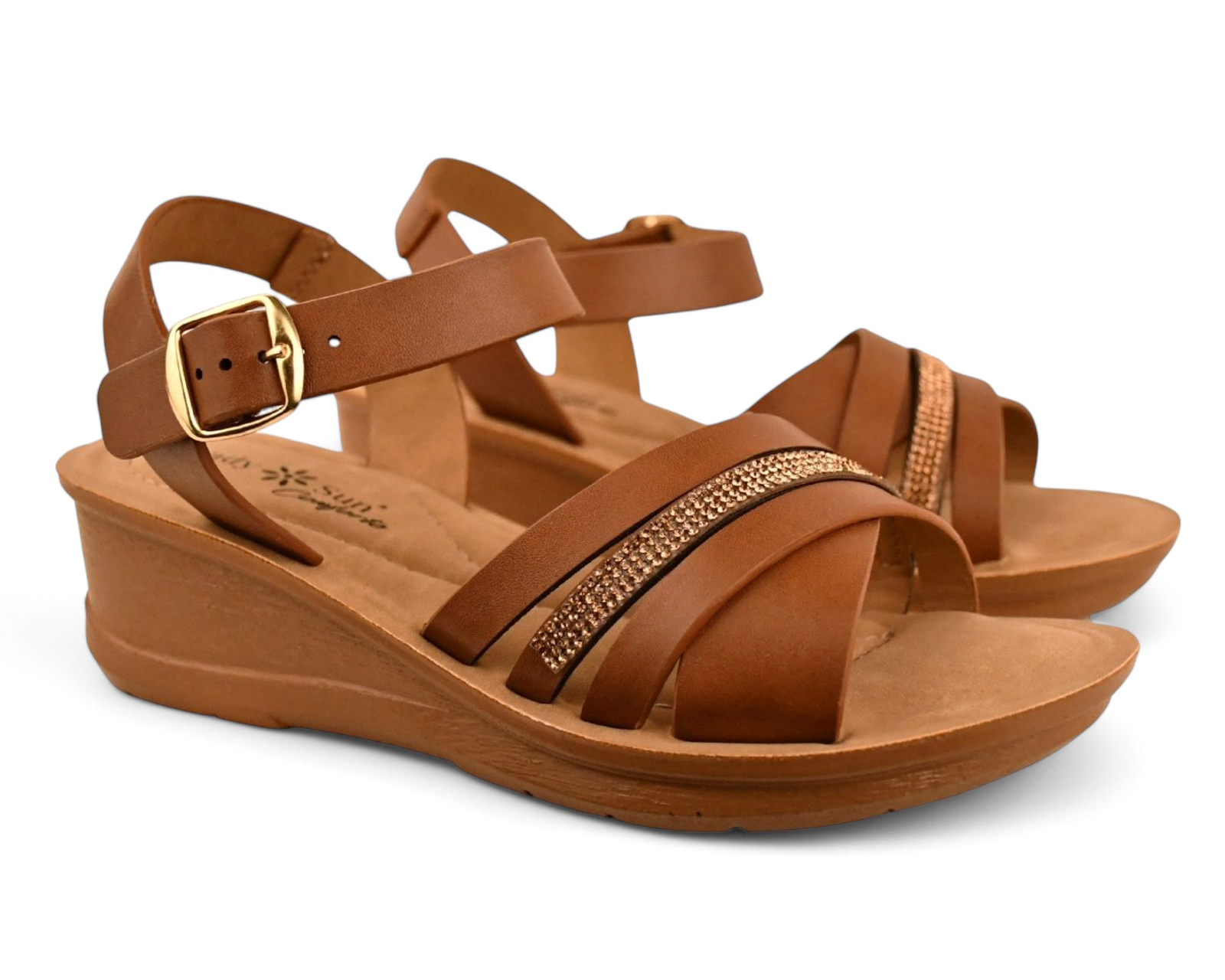 Foto 2 pulgar | Foto 1 | Sandalias Casuales Lady Sun Conforto para Mujer