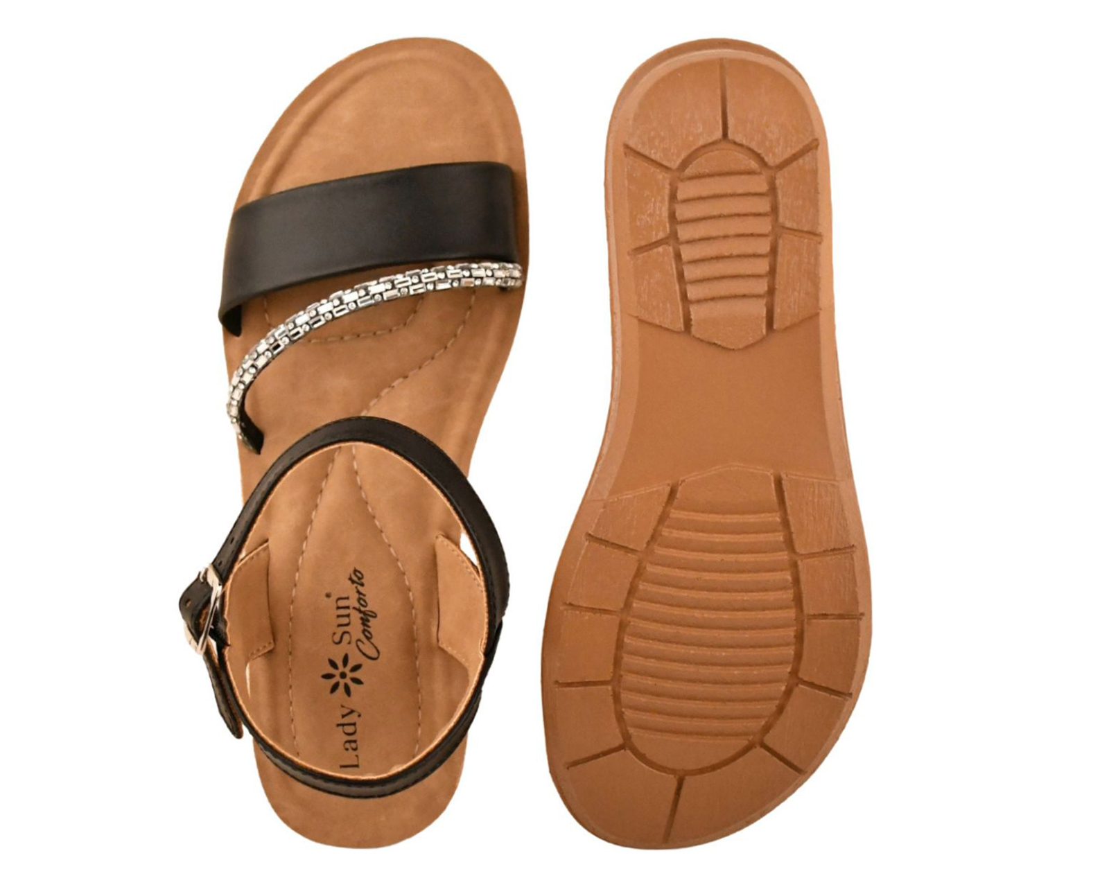 Foto 3 pulgar | Foto 2 | Sandalias Confort Lady Sun Conforto para Mujer