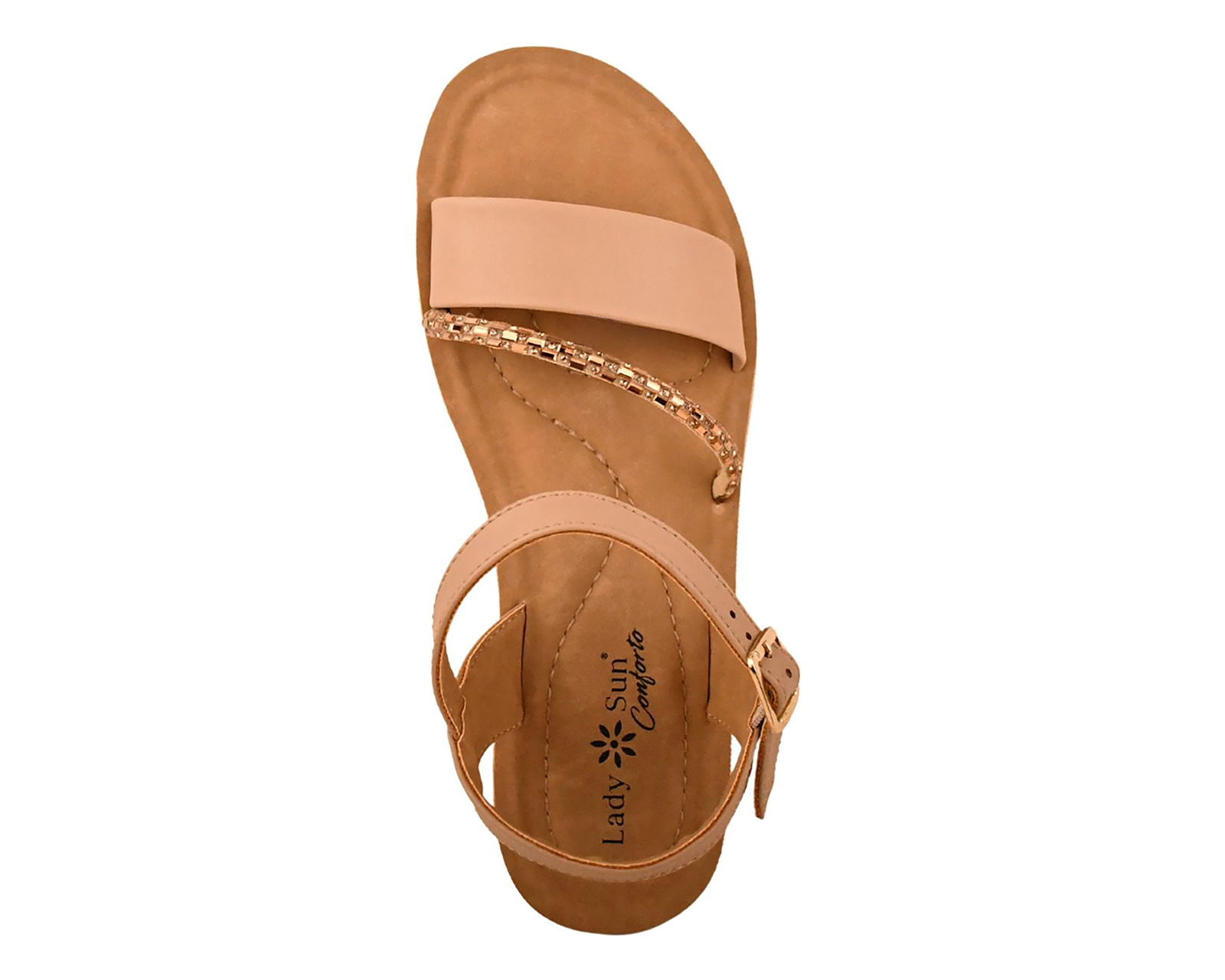 Foto 6 pulgar | Foto 5 | Sandalias Confort Lady Sun Conforto para Mujer