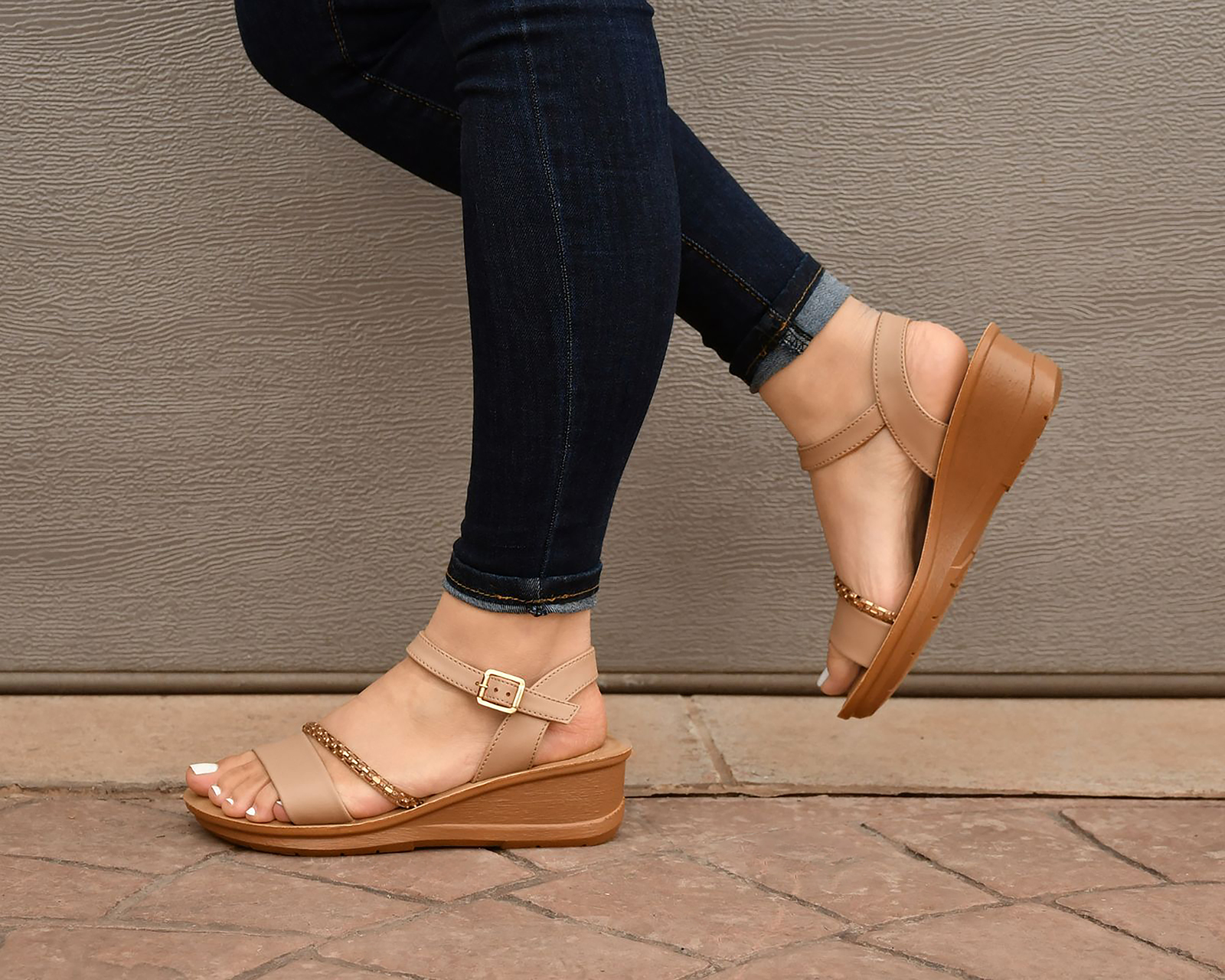 Foto 8 pulgar | Foto 7 | Sandalias Confort Lady Sun Conforto para Mujer