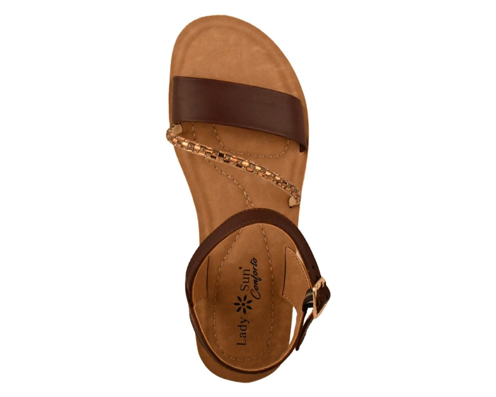 Foto 6 pulgar | Foto 5 | Sandalias Casuales Lady Sun Conforto para Mujer