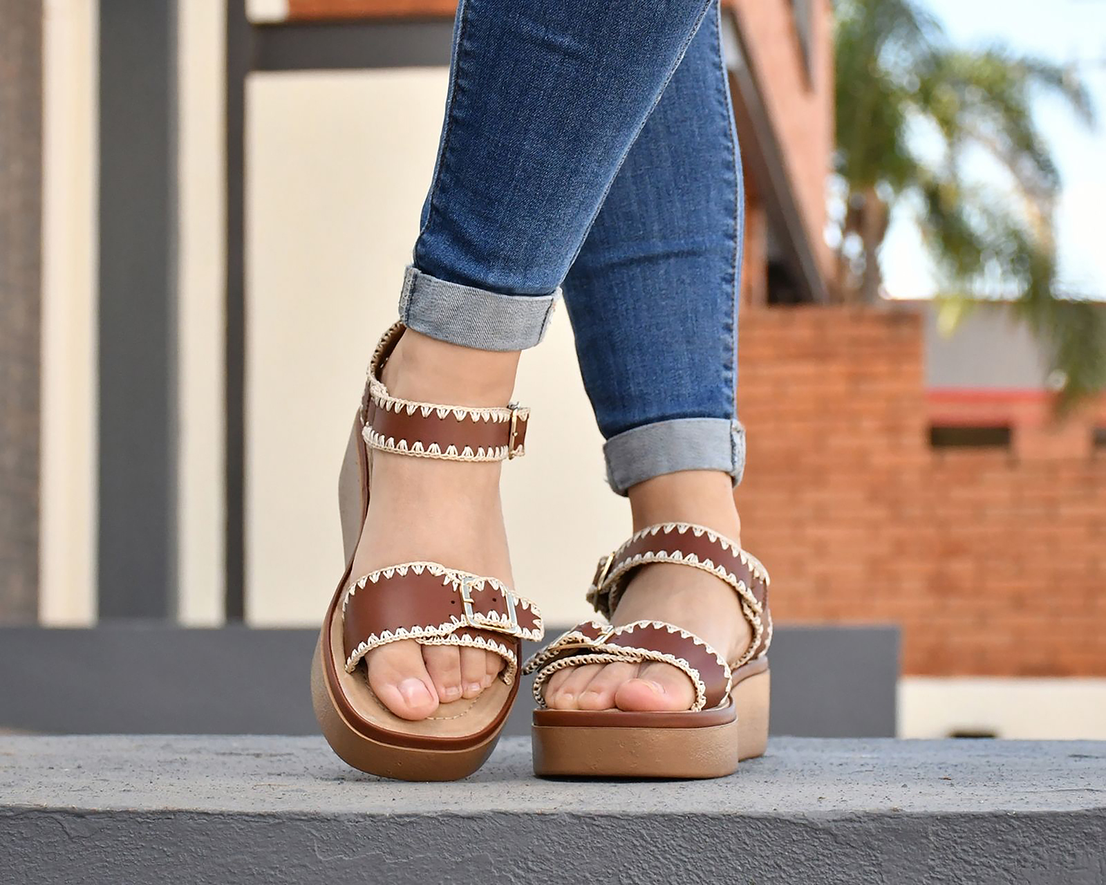 Foto 8 pulgar | Foto 7 | Sandalias Casuales Sahara para Mujer