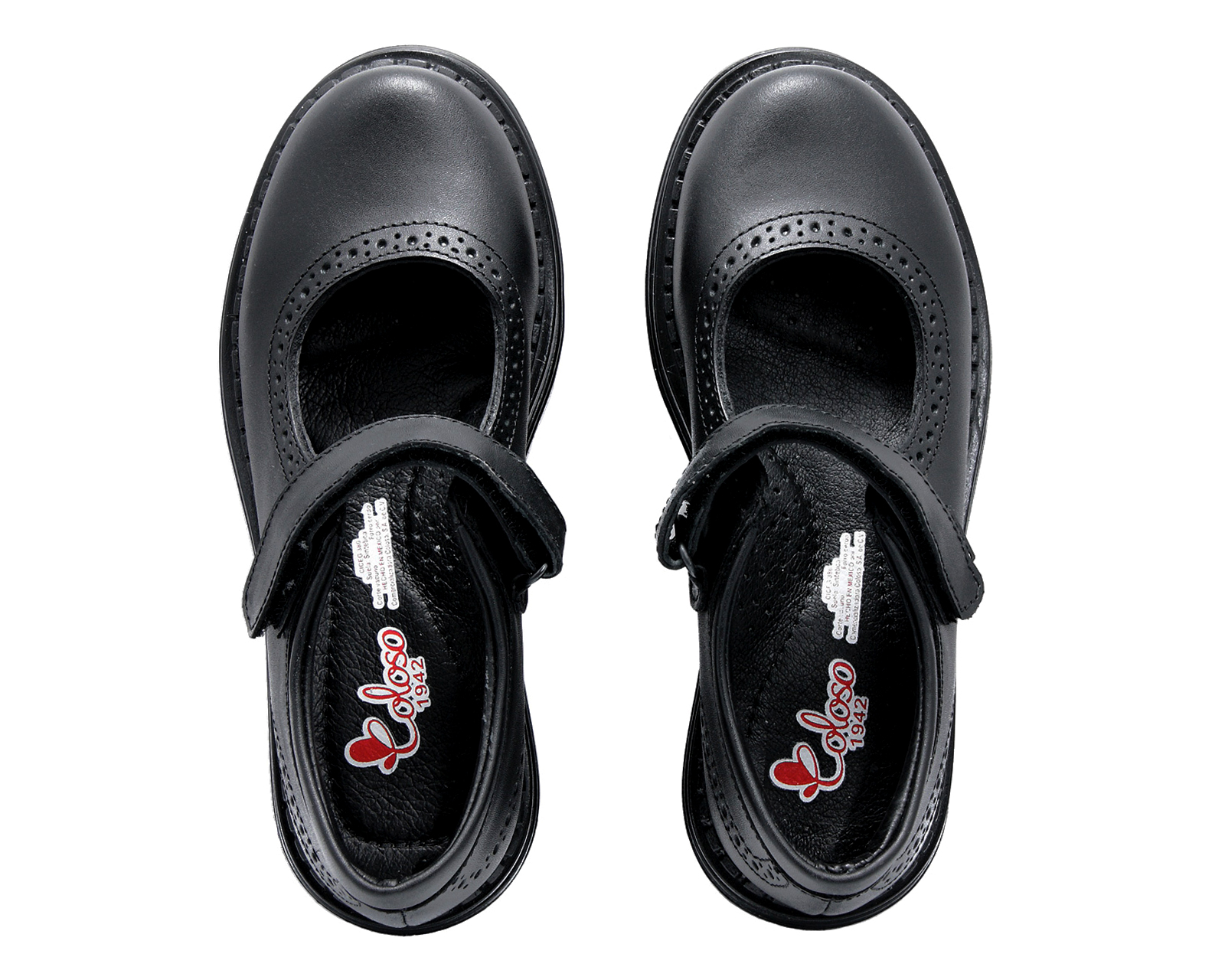 Foto 4 pulgar | Foto 3 | Zapatos Escolares Coloso de Piel para Niña