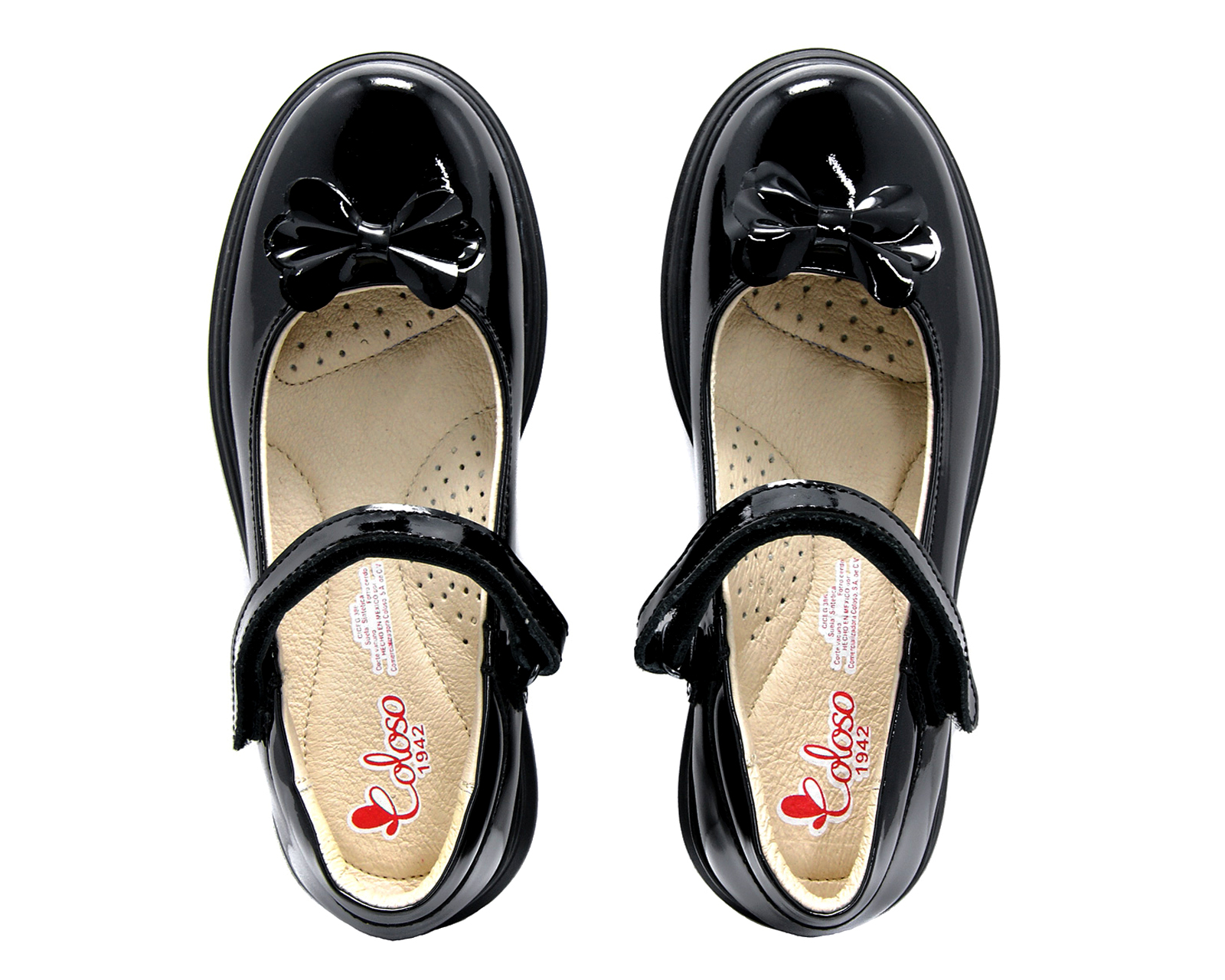 Foto 4 pulgar | Foto 3 | Zapatos Escolares Coloso de Piel para Niña
