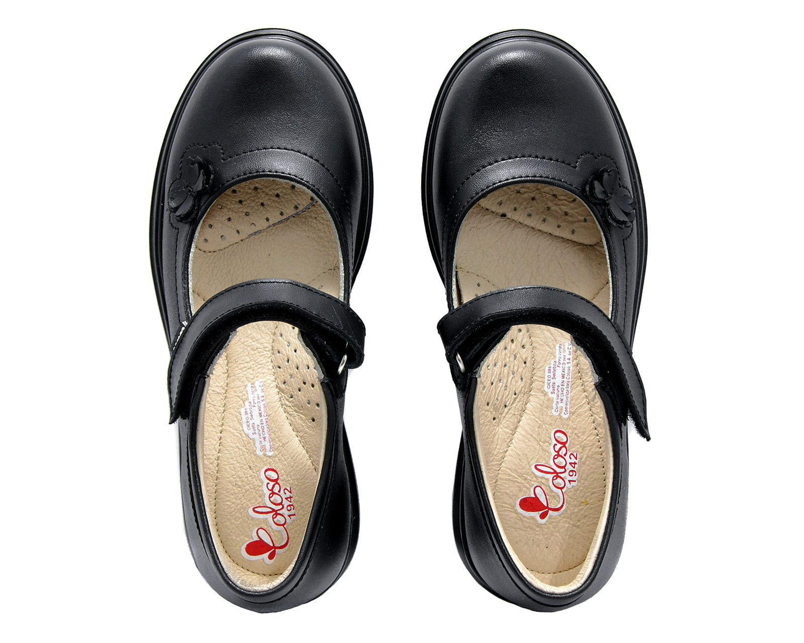 Foto 4 pulgar | Foto 3 | Zapatos Escolares Coloso de Piel para Niña