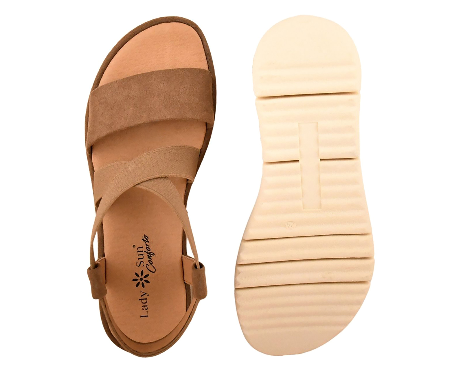 Foto 3 pulgar | Foto 2 | Sandalias Casuales Lady Sun Conforto para Mujer