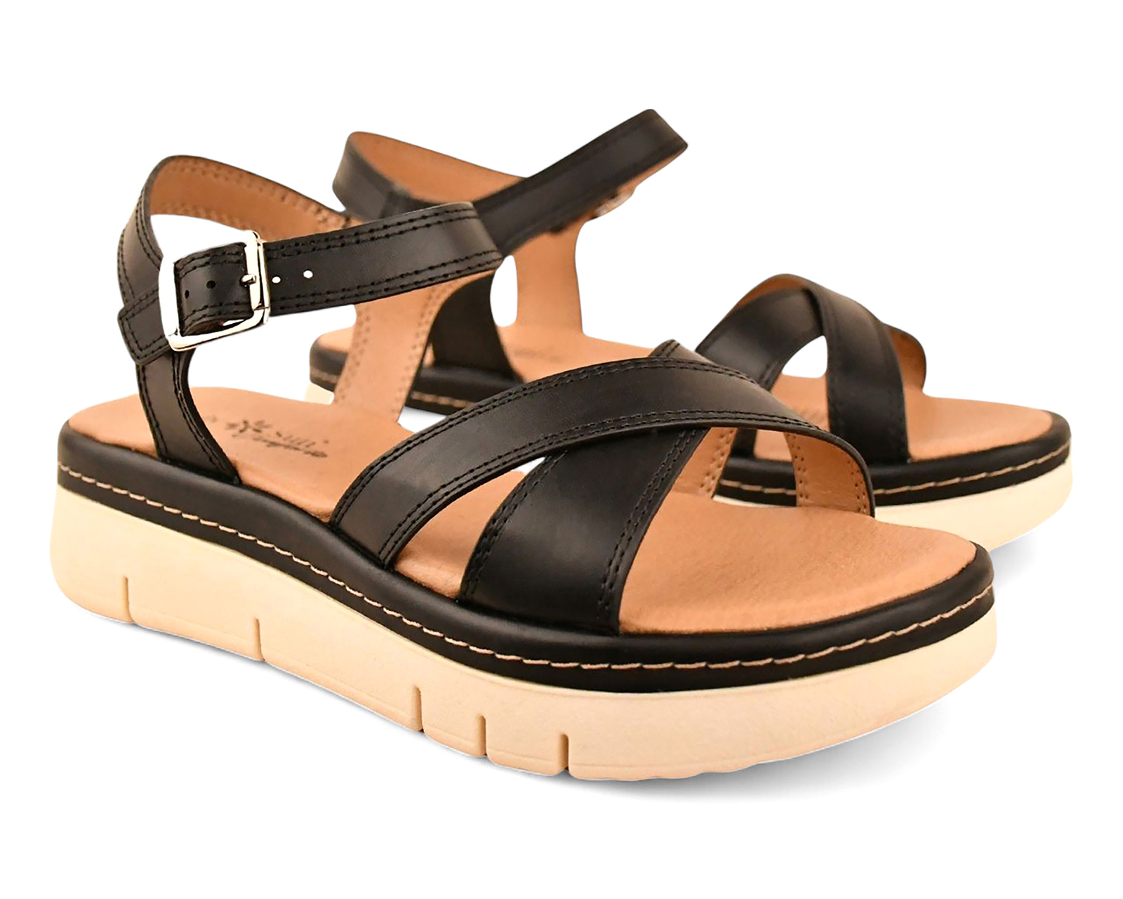 Foto 2 pulgar | Foto 1 | Sandalias Confort Lady Sun Conforto para Mujer