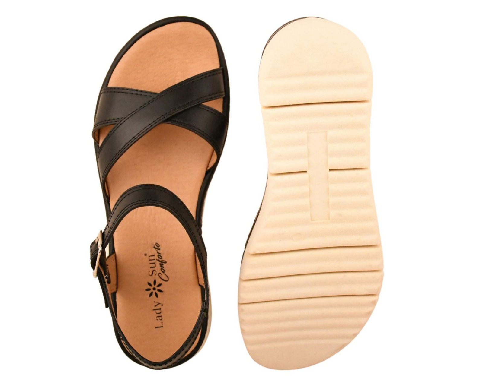 Foto 3 pulgar | Foto 2 | Sandalias Confort Lady Sun Conforto para Mujer