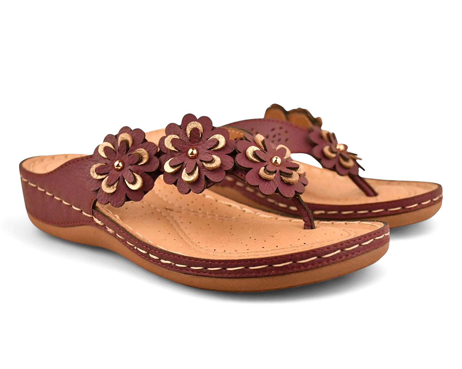 Foto 2 pulgar | Foto 1 | Sandalias Confort Lady Sun Conforto para Mujer