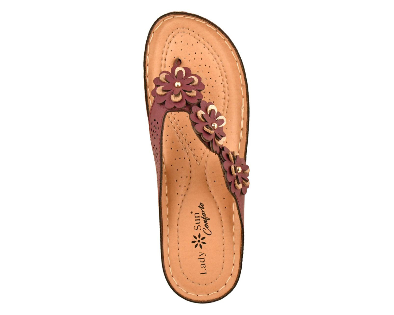 Foto 6 pulgar | Foto 5 | Sandalias Confort Lady Sun Conforto para Mujer