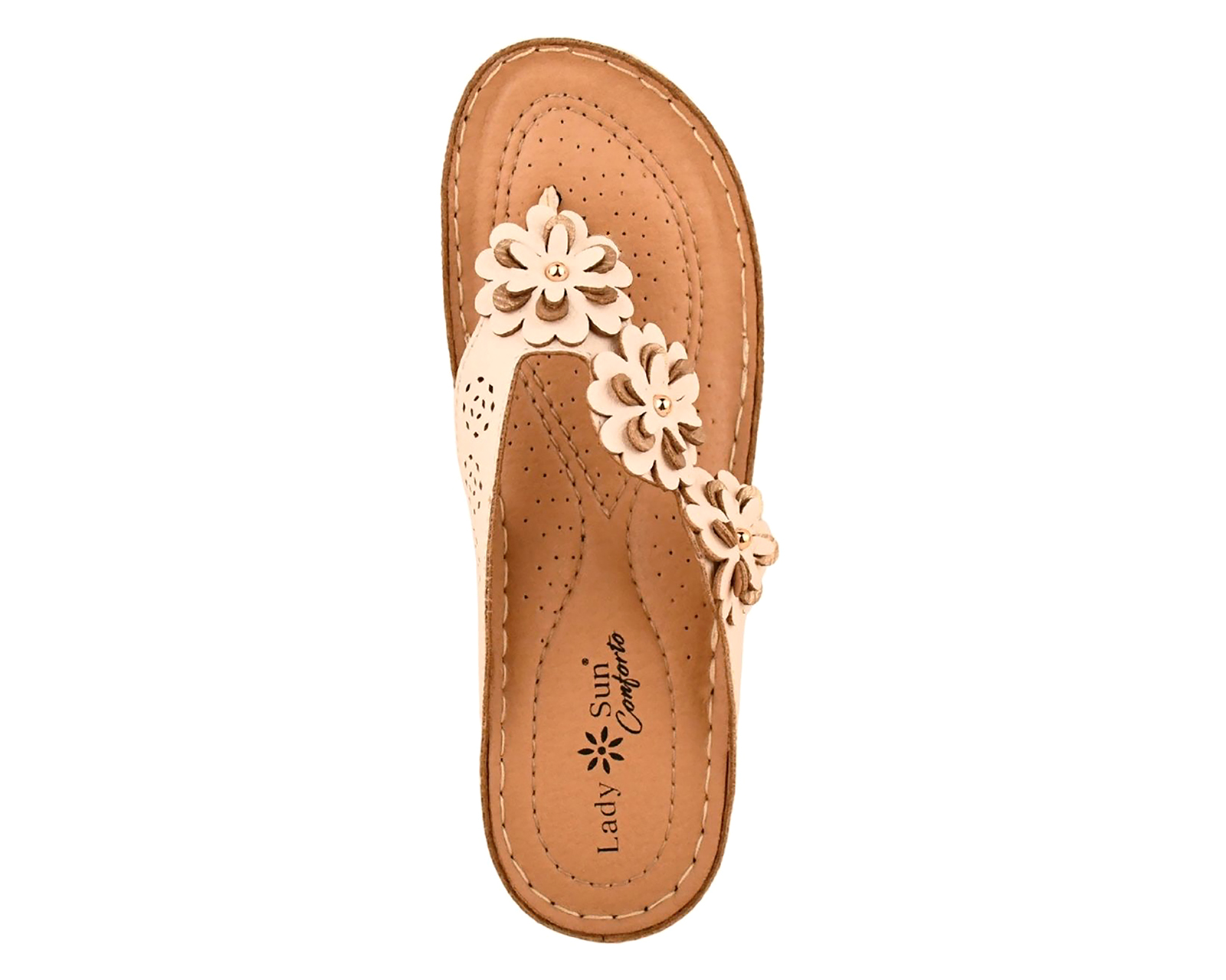 Foto 6 pulgar | Foto 5 | Sandalias Confort Lady Sun Conforto para Mujer