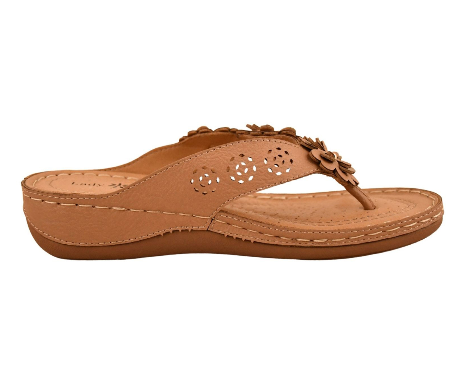 Foto 3 pulgar | Foto 2 | Sandalias Confort Lady Sun Conforto para Mujer