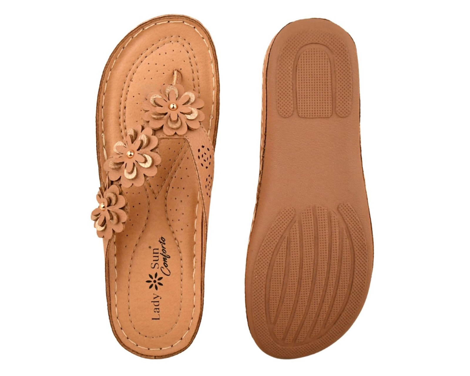 Foto 4 pulgar | Foto 3 | Sandalias Confort Lady Sun Conforto para Mujer