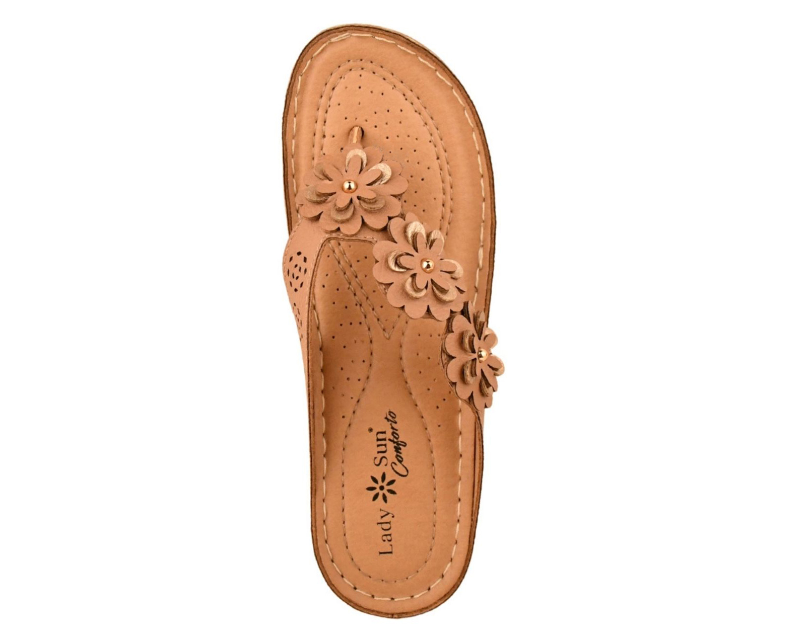 Foto 5 pulgar | Foto 4 | Sandalias Confort Lady Sun Conforto para Mujer