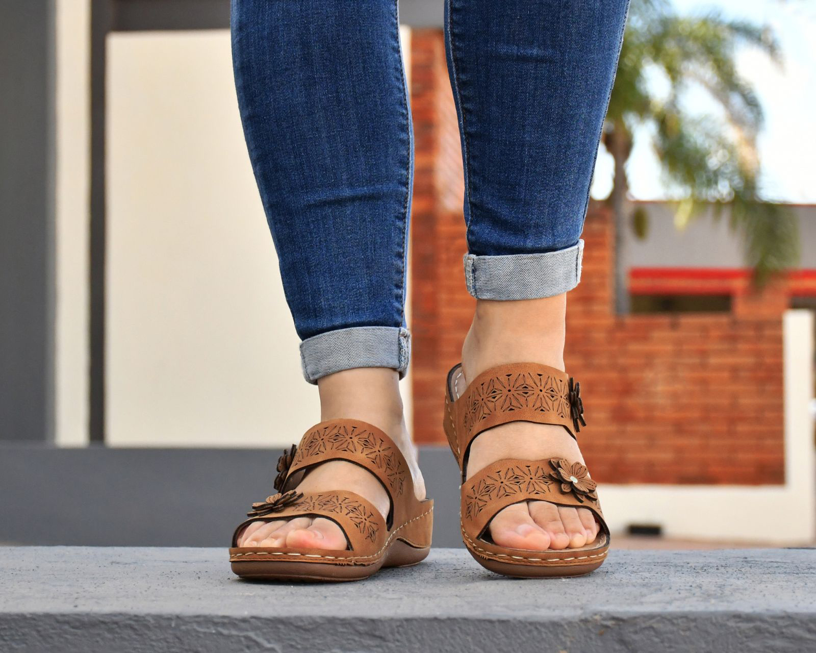 Foto 8 pulgar | Foto 7 | Sandalias Confort Lady Sun Conforto para Mujer