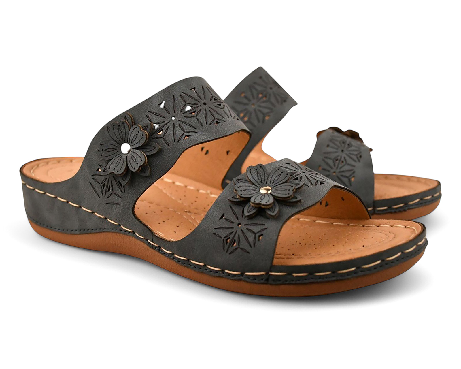 Foto 2 pulgar | Foto 1 | Sandalias Confort Lady Sun Conforto para Mujer