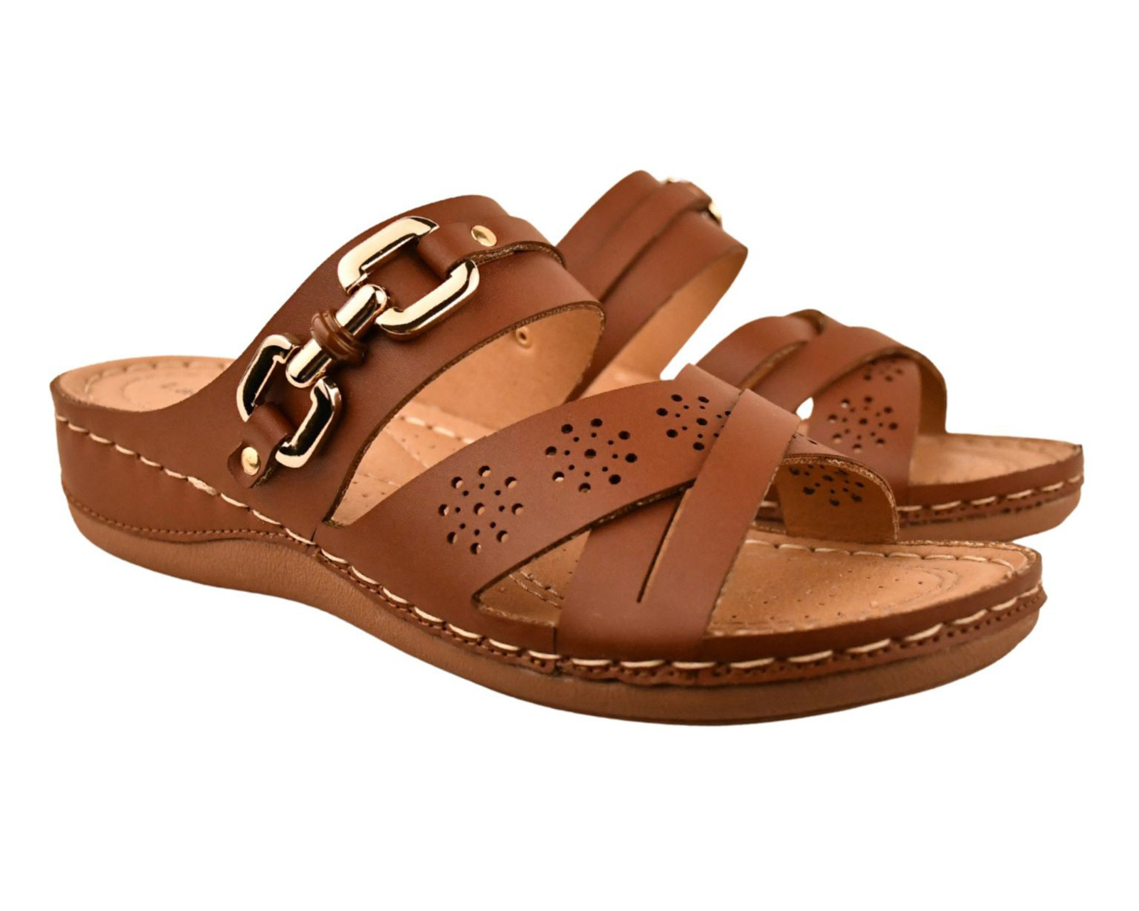 Foto 2 pulgar | Foto 1 | Sandalias Casuales Lady Sun Conforto para Mujer