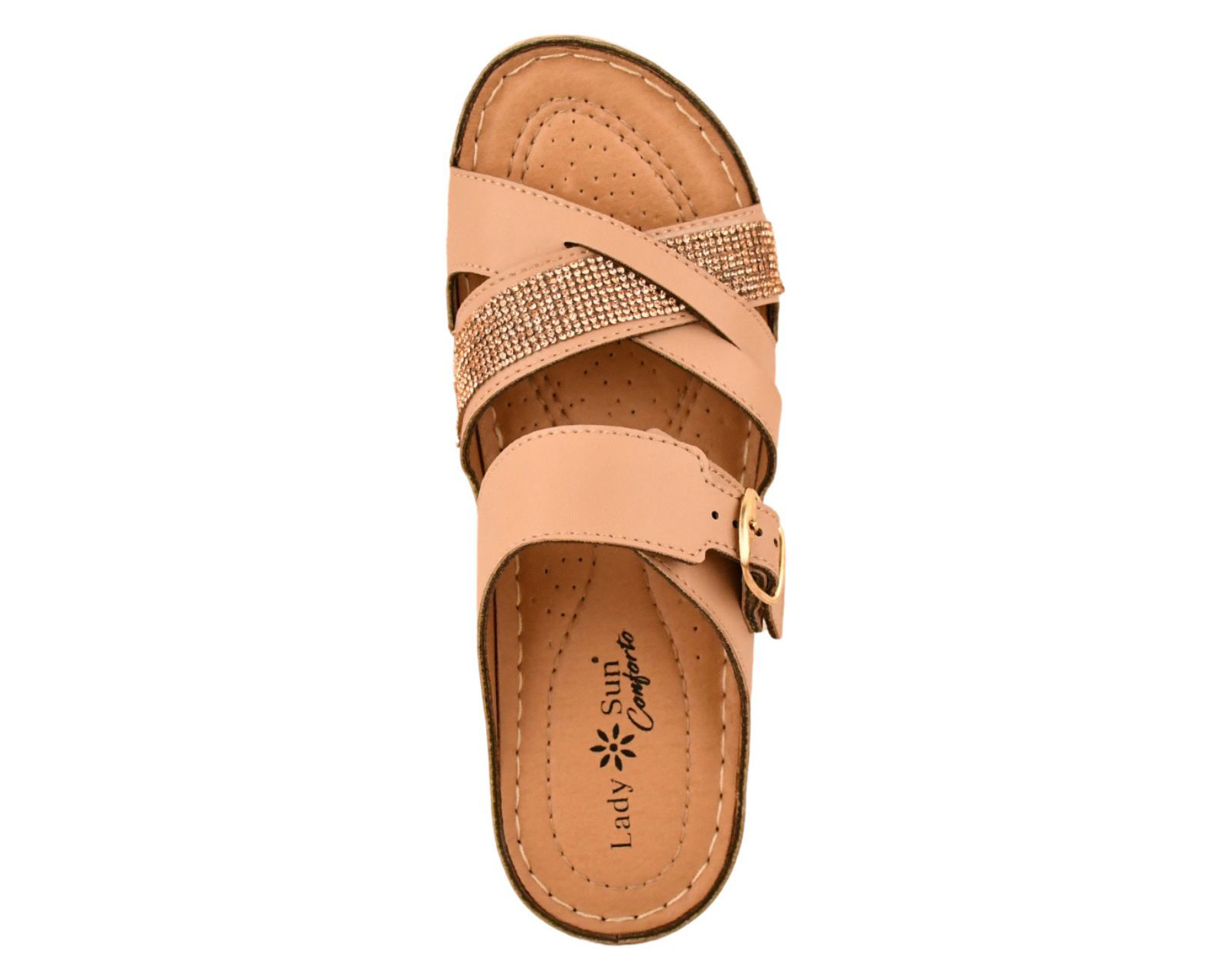 Foto 6 pulgar | Foto 5 | Sandalias Confort Lady Sun Conforto para Mujer